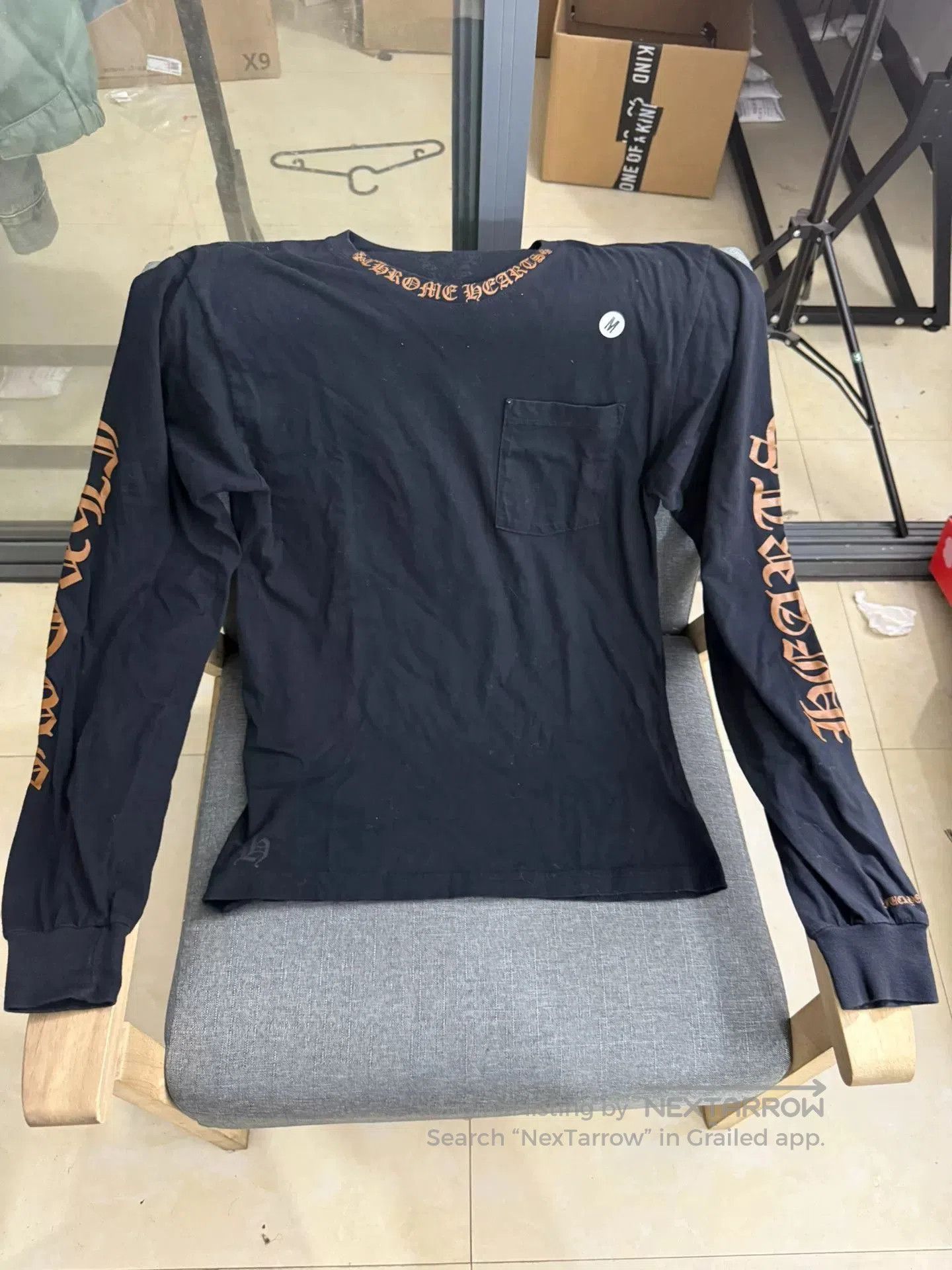 Chrome Hearts Chrome Hearts Sanskrit Arm Long Sleeve Top. Size US M / EU 48-50 / 2 - 1 Thumbnail