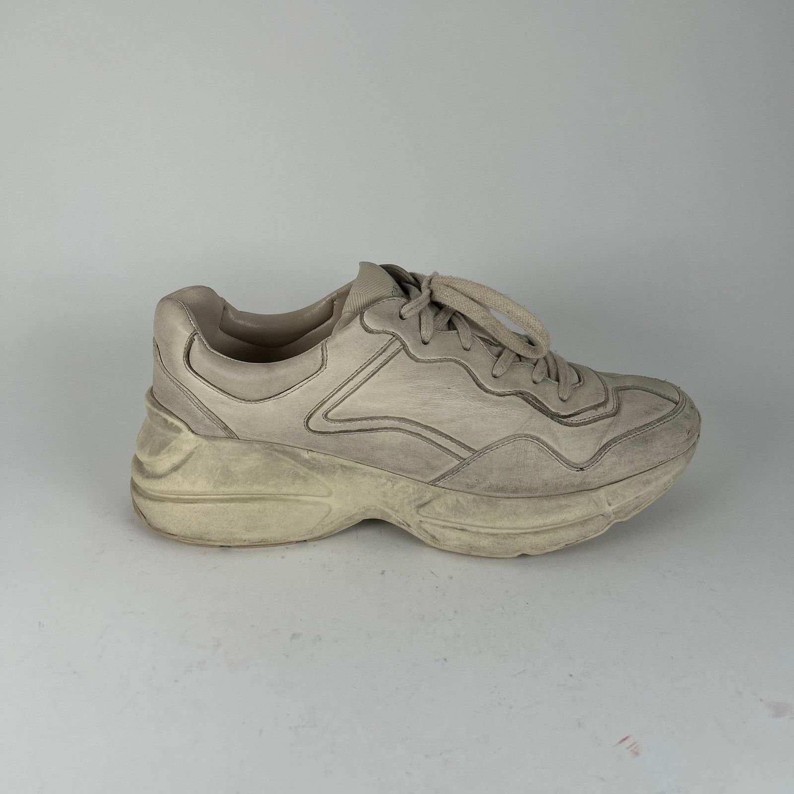Gucci Gucci White Rython Size 8.5 Size US 8.5 / EU 41-42 - 1 Thumbnail