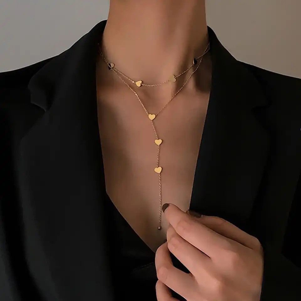 Other Chic Heart Chain Necklace Size ONE SIZE - 3 Thumbnail