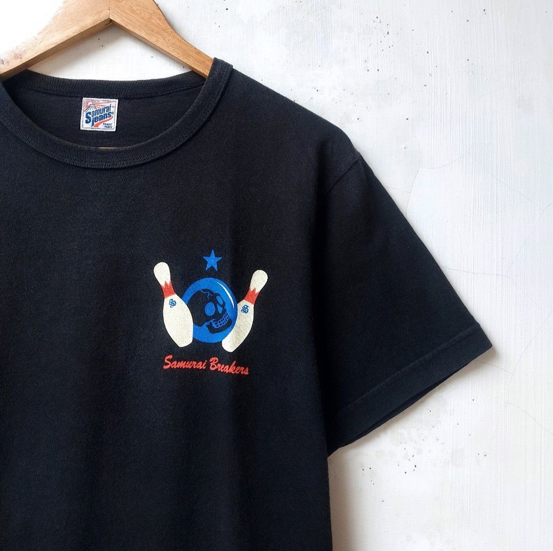 Japanese Brand × Samurai Jeans × Vintage Vintage SAMURAI JEANS TSHIRT Size US S / EU 44-46 / 1 - 5 Thumbnail