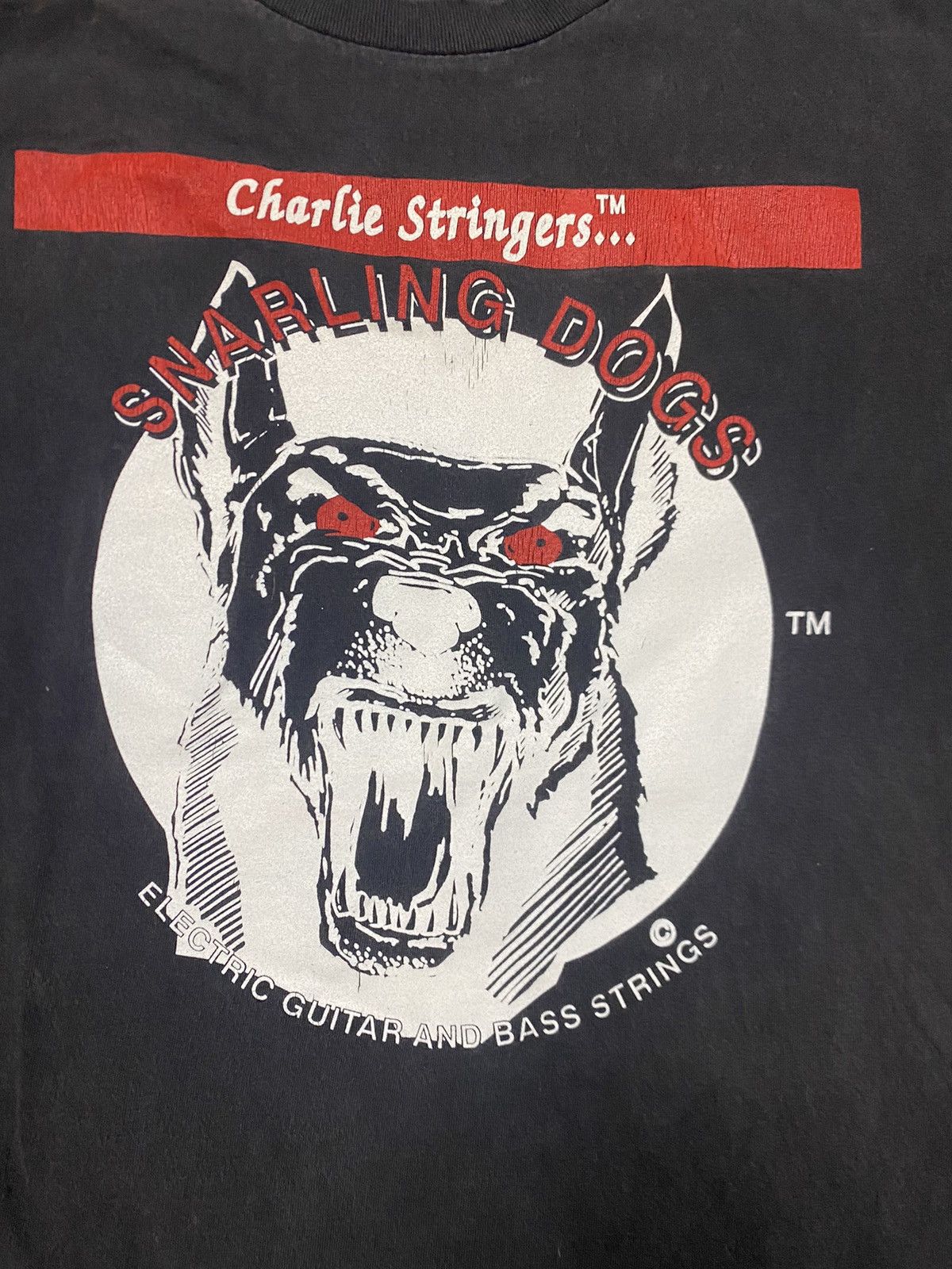 Vintage VINTAGE CHARLIE STINGER SNARLING DOG T-SHIRT NIRVANA Size US XL / EU 56 / 4 - 7 Thumbnail