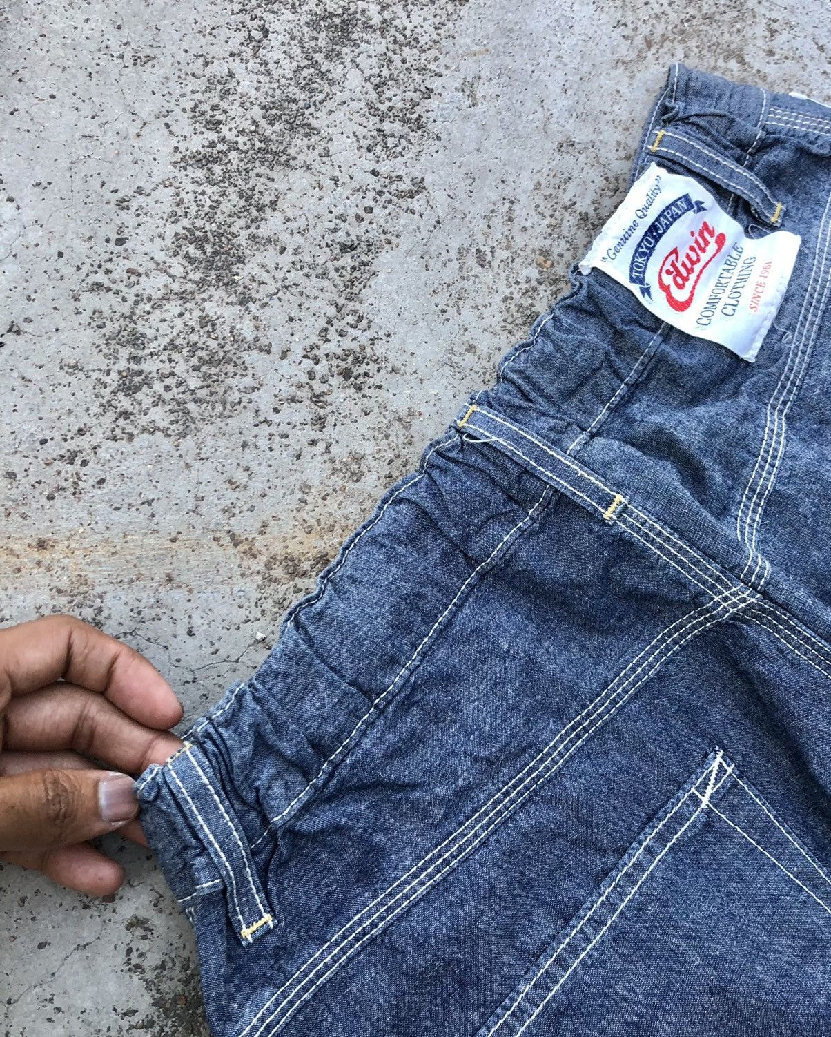 Edwin WIDE LEG⚡️⚡️EDWIN CHAMBRAY PANT Size US 30 / EU 46 - 8 Thumbnail