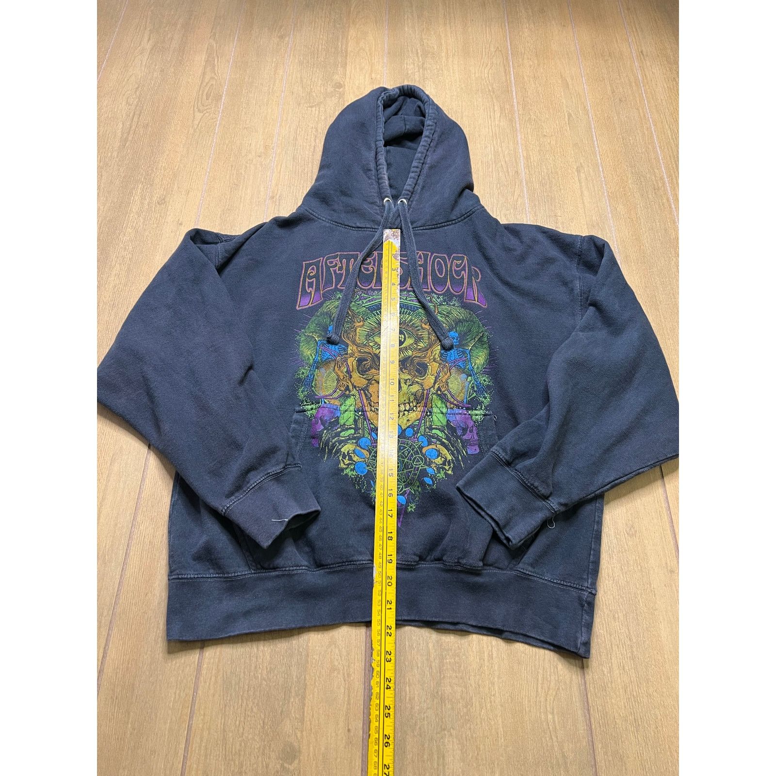 Vintage Aftershock Hoodie Sweatshirt Men's L/XL Music Festival Rock Size US L / EU 52-54 / 3 - 6 Thumbnail