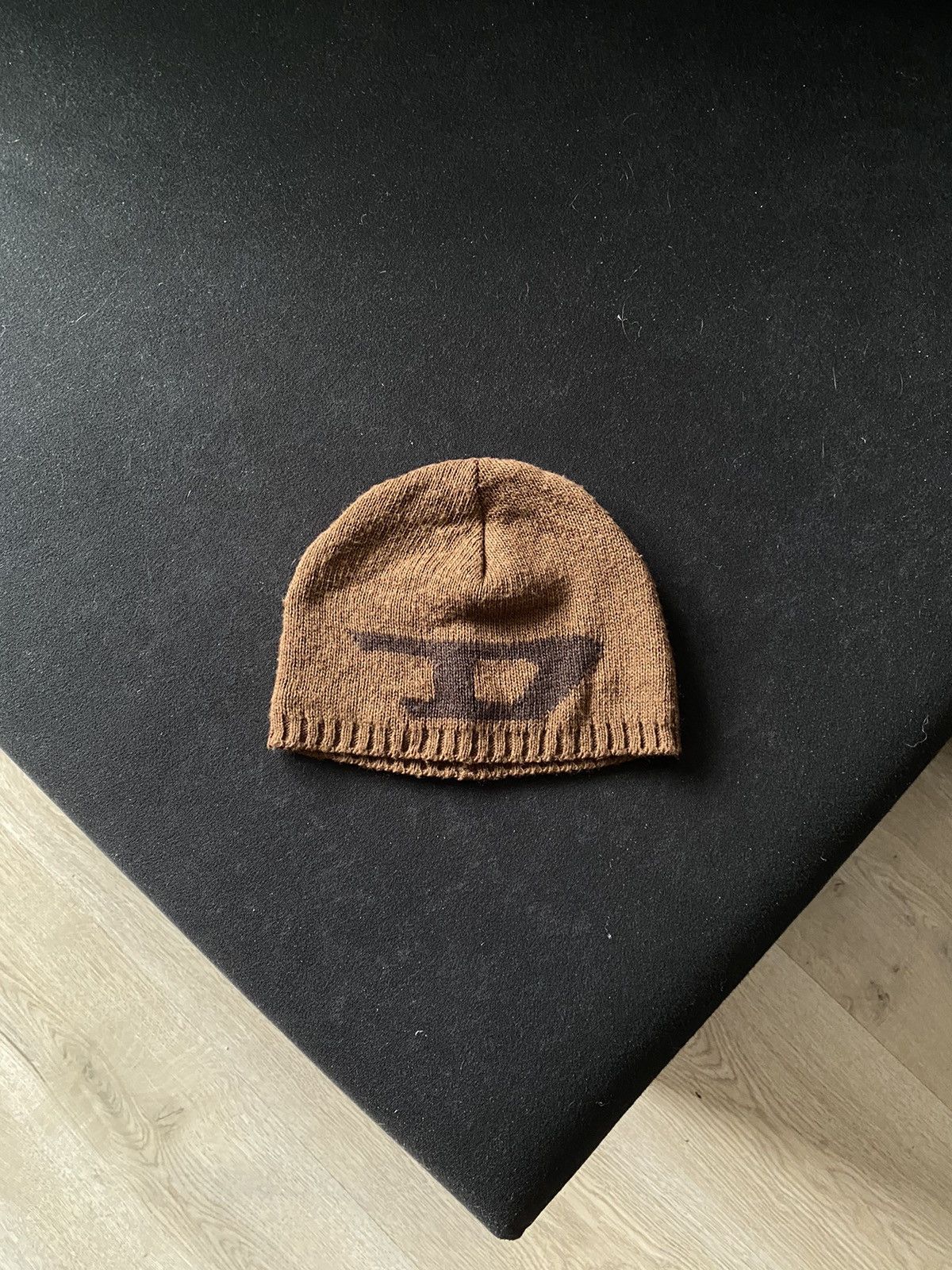 Rare Vintage Gucci Tom Ford Era Hat Beanie Grey Fur L