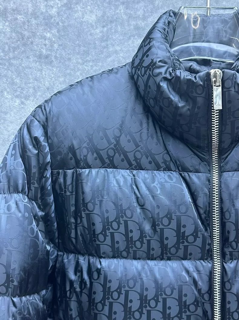 Dior Dior Dior Logo Zip Collar Short Puffer Jacket-2507 Size US M / EU 48-50 / 2 - 6 Thumbnail