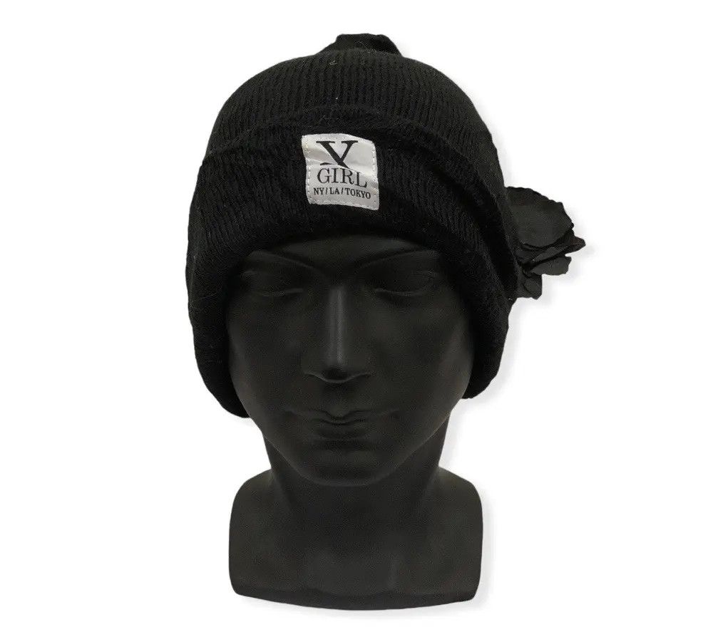 Designer × Japanese Brand Japanese Brand Xgirl Spell Out Beanie Hat Size ONE SIZE - 1 Thumbnail
