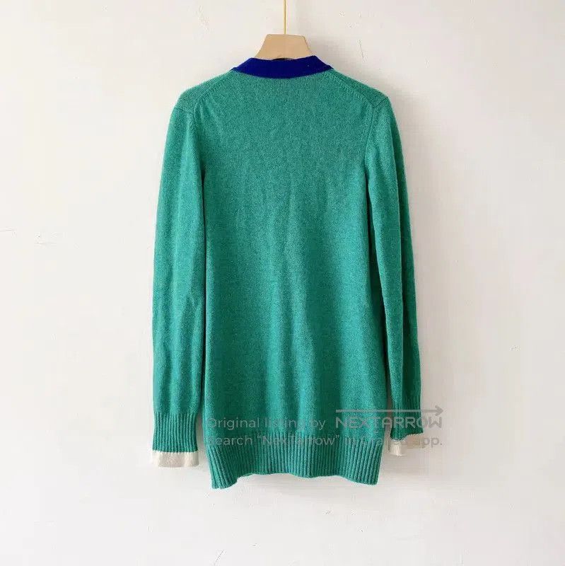 Chanel Chanel Green Cashmere Cardigan for Women . Size S / US 4 / IT 40 - 1 Thumbnail
