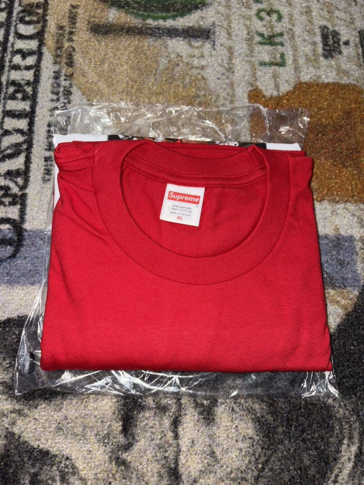 Supreme Supreme Playboi Carti Tee Red Size US XL / EU 56 / 4 - 2 Thumbnail