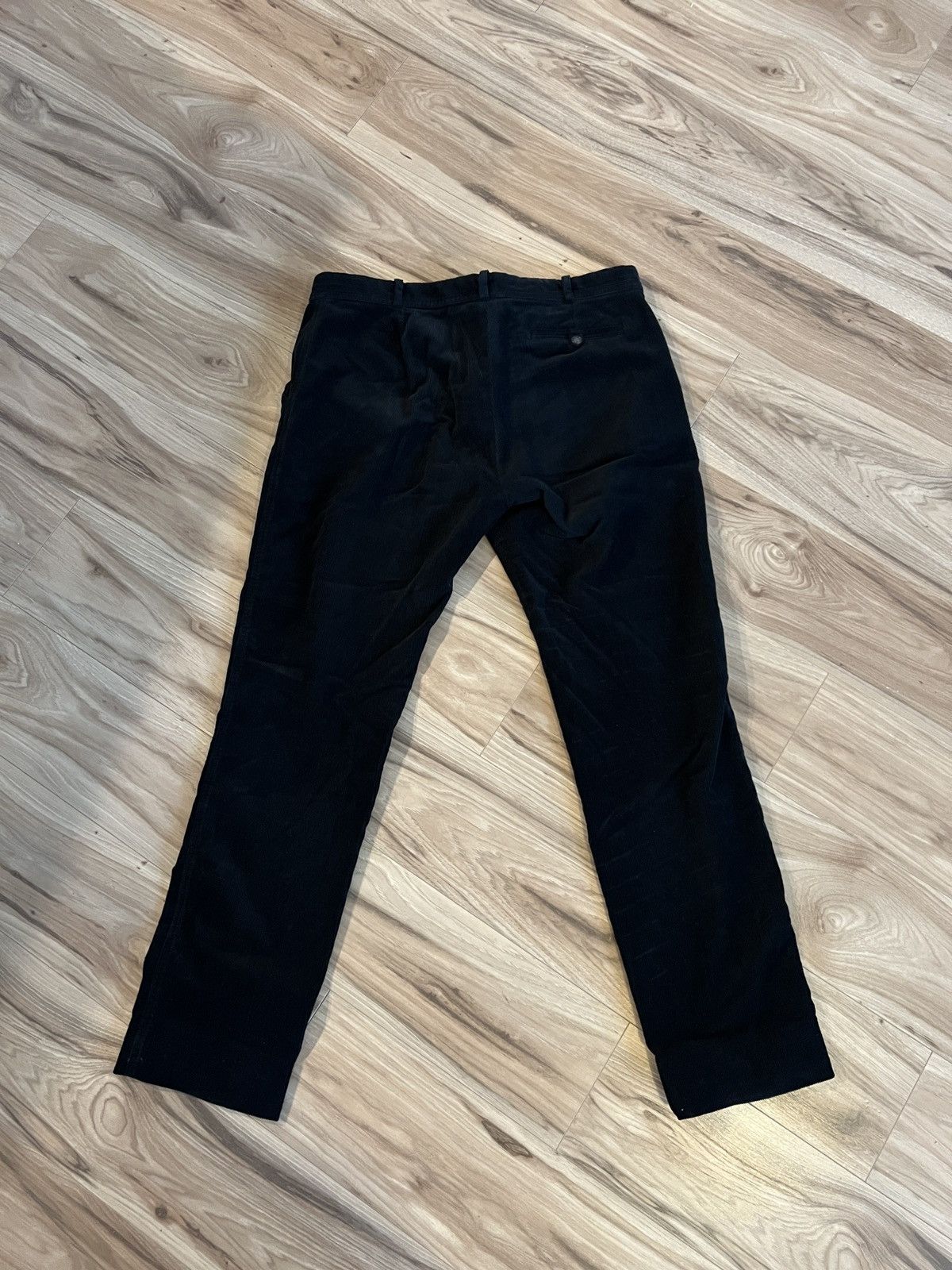 Balenciaga Balenciaga Corduroy Trousers Black Size US 33 - 8 Thumbnail