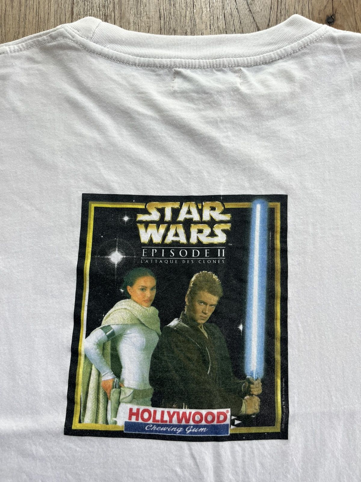 Star Wars × Vintage Vintage STAR WARS EPISODE II 2002’s Lucas Film Promo Tshirt Size US L / EU 52-54 / 3 - 10 Thumbnail