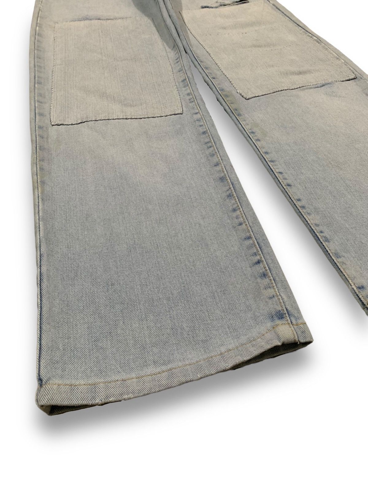 Edwin Vintage Y2K Edwin Double Knee Baggy Distressed Jeans Size US 30 / EU 46 - 9 Thumbnail