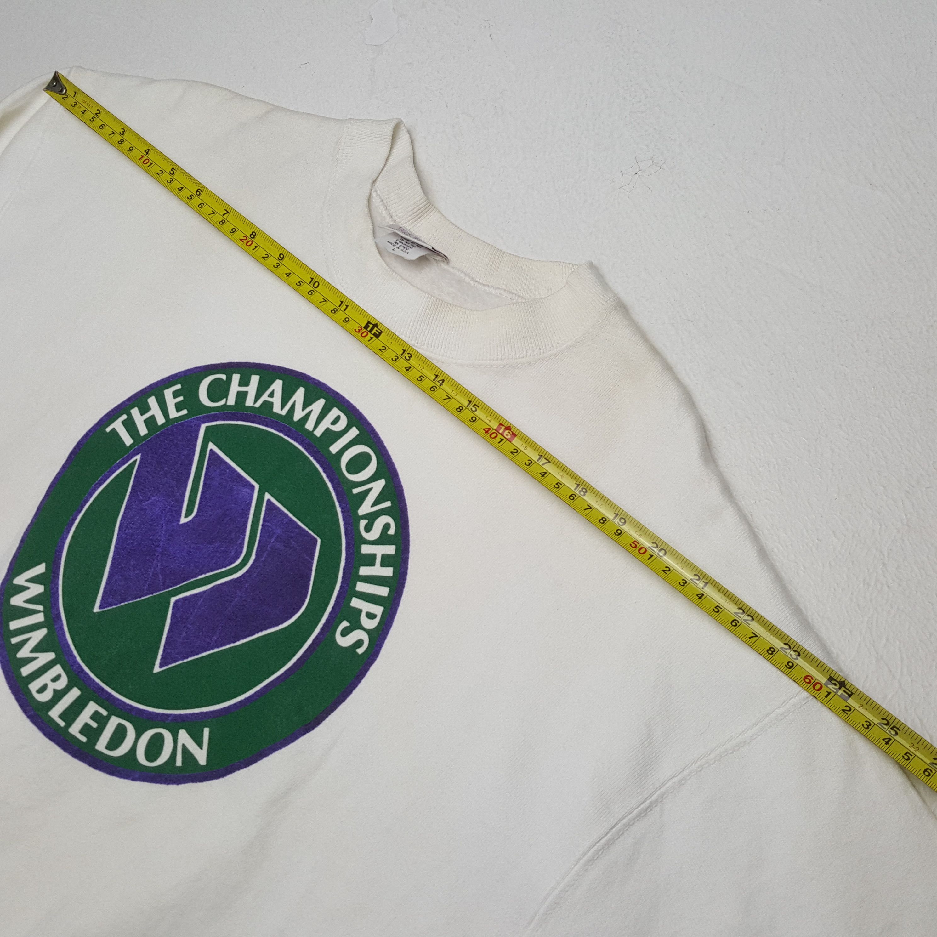 Vintage THE CHAMPIONSHIP WIMBLEDON Vintage Sweatshirt Size US L / EU 52-54 / 3 - 4 Thumbnail