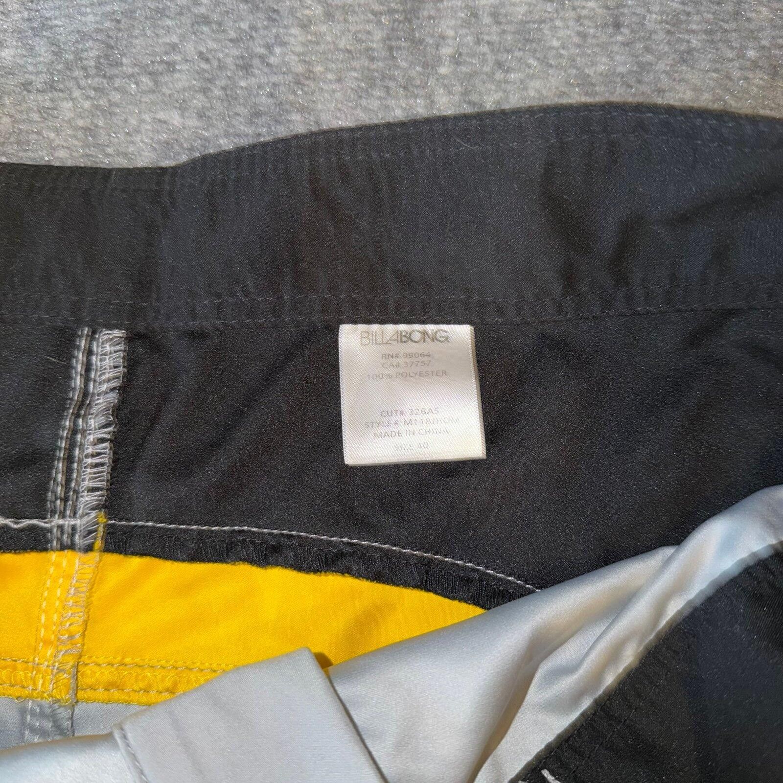 Billabong Billabong Grey Surf Board Shorts Mens 2XL Vtg y2k 90s Rare Size US 40 / EU 56 - 4 Thumbnail