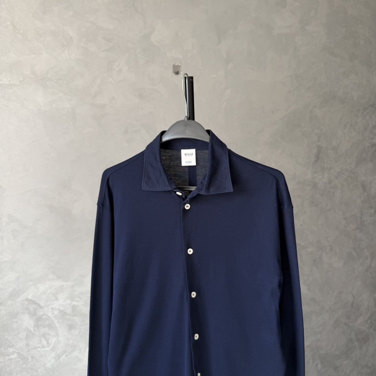 Boggi Boggi Easy Formal Stretch Shirt Size US L / EU 52-54 / 3 - 1 Thumbnail