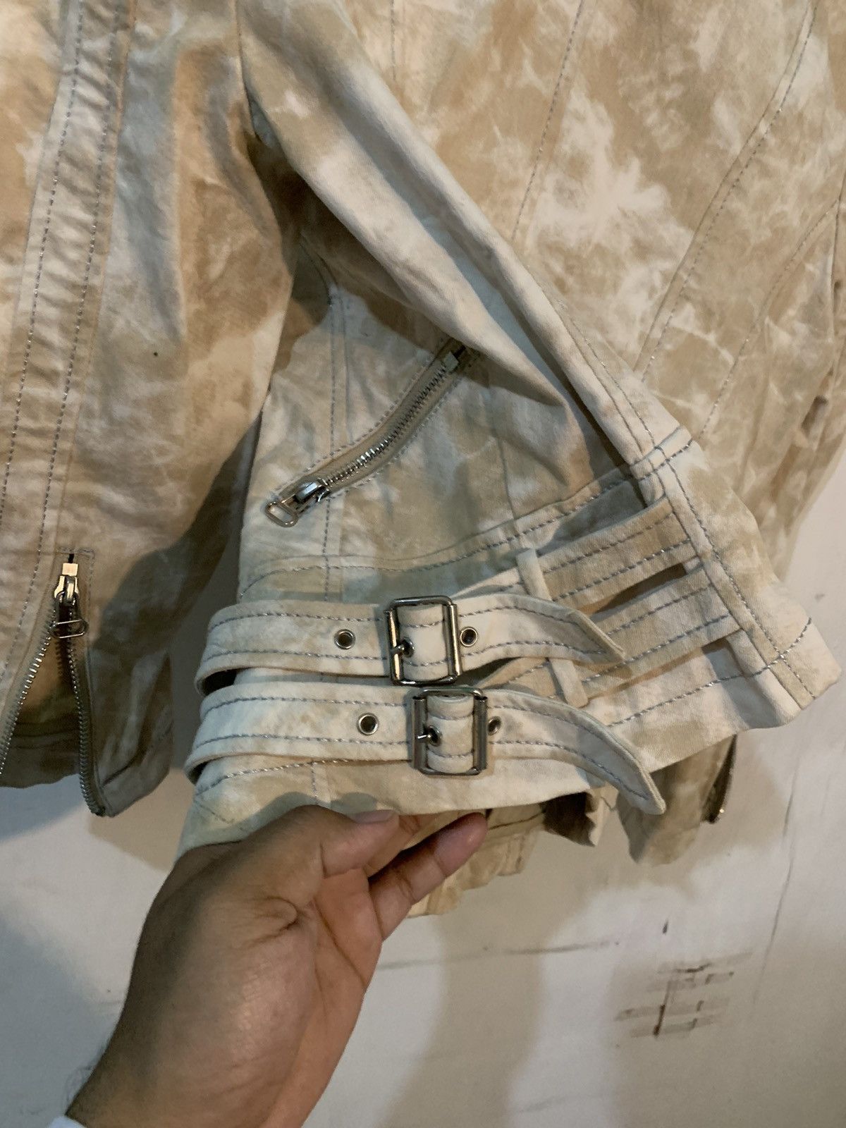 Hysteric Glamour × If Six Was Nine × Le Grande Bleu (L.G.B.) Japanese JESSI biker jacket multizip ifsixwasnine lgb Size S / US 4 / IT 40 - 8 Thumbnail