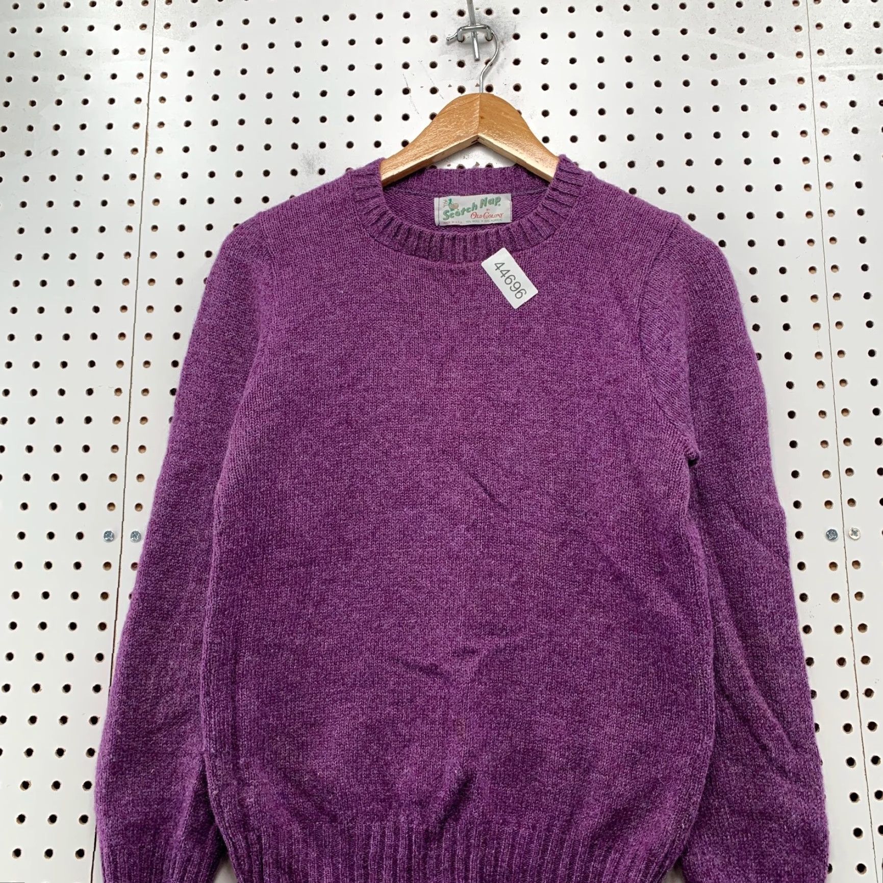 Vintage Vintage Scotch Nap Wool Pullover Sweater Womens Medium Purple Old Colony USA 60s Size M / US 6-8 / IT 42-44 - 2 Thumbnail