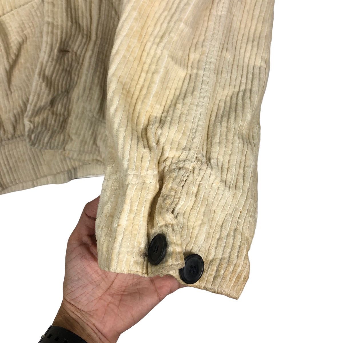 Issey Miyake 🔥Vintage Chore Corduroy Jacket Big Pocket Seavan Japan Made Size US L / EU 52-54 / 3 - 15 Thumbnail