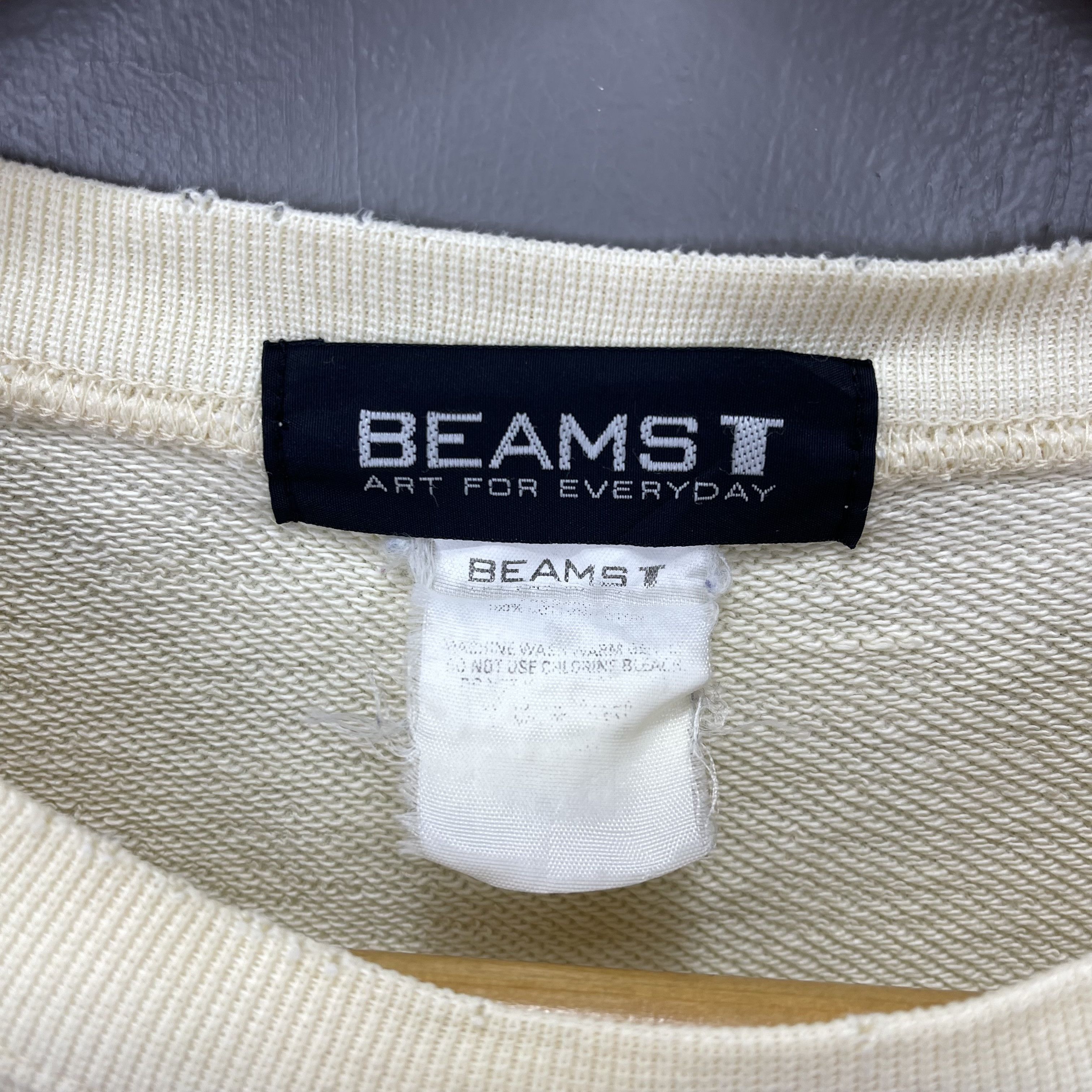 Beams Japan HYENA7.COM by BEAMS T Crew Neck Sweatshirt #2047/14 Size US M / EU 48-50 / 2 - 7 Thumbnail