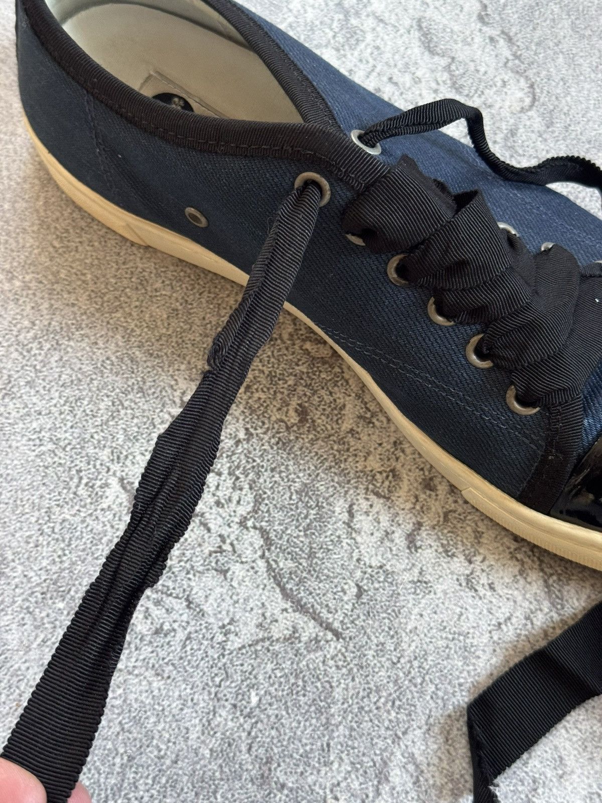 Lanvin Lanvin 40size casual luxury low top sneakers shoes Size US 7 / EU 40 - 24 Thumbnail