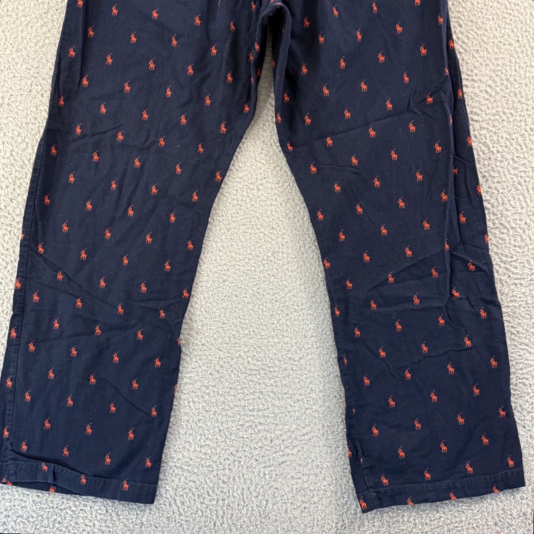 Polo Ralph Lauren Polo Ralph Lauren Sleepwear Pants Men Medium Loose Lounge Pony Logo Print Preppy Size US M / EU 48-50 / 2 - 6 Thumbnail