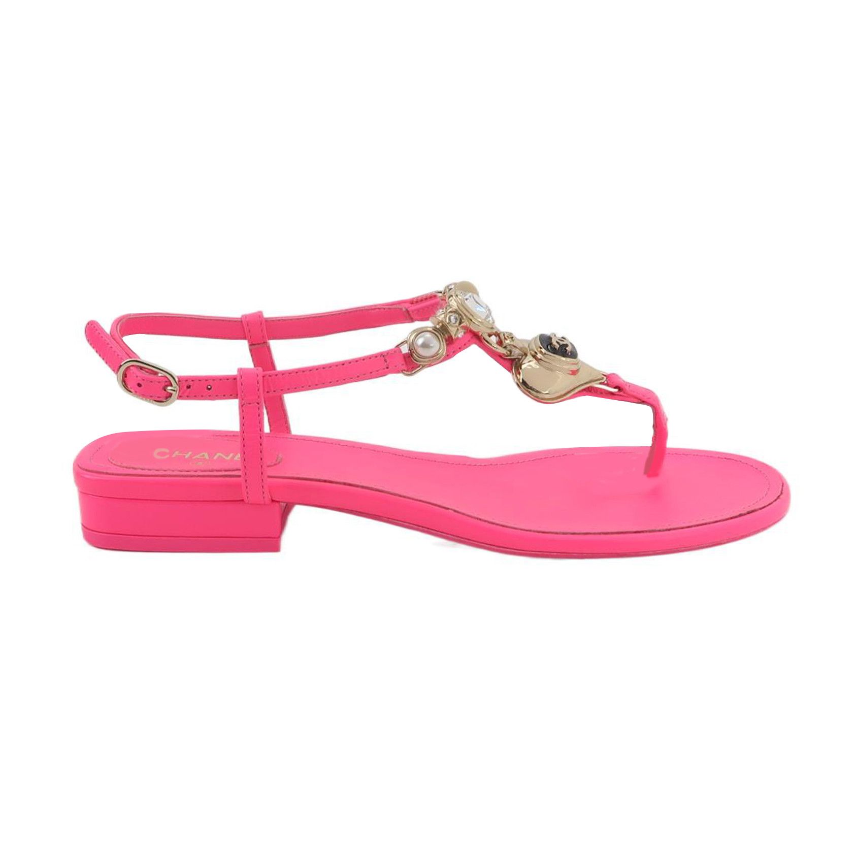Chanel Chanel Women 7 Sandals Size US 7 / IT 37 - 1 Thumbnail