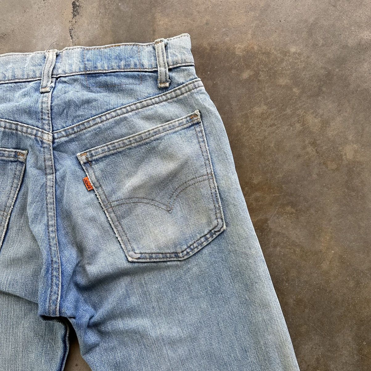 Jean × Levi's × Vintage 80’s Vintage Levi’s USA Light Wash Faded Jean Denim Pant Size US 29 - 15 Thumbnail