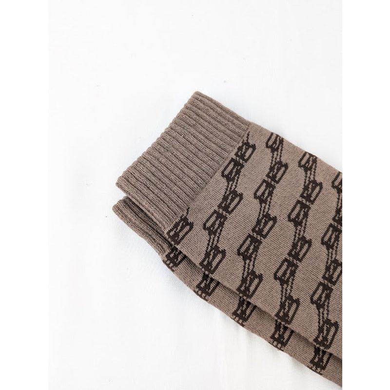 Balenciaga o1rshd1 Size: XL / Cotton Mix Jacquard Socks BB Monogram Size ONE SIZE - 3 Thumbnail