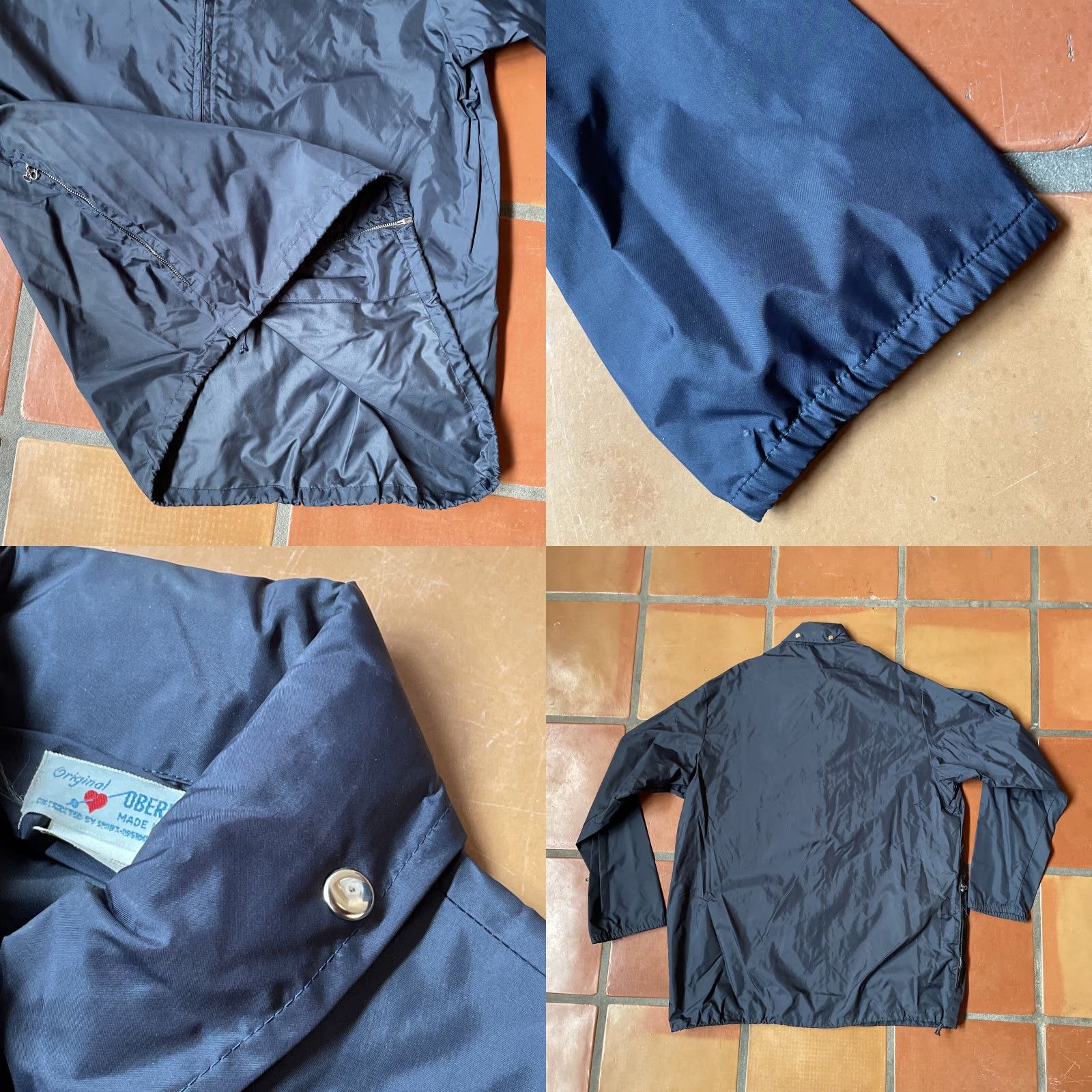 Obermeyer VINTAGE Obermeyer Blue Windbreaker Jacket Hood L Made In Japan Mens Size US L / EU 52-54 / 3 - 9 Thumbnail
