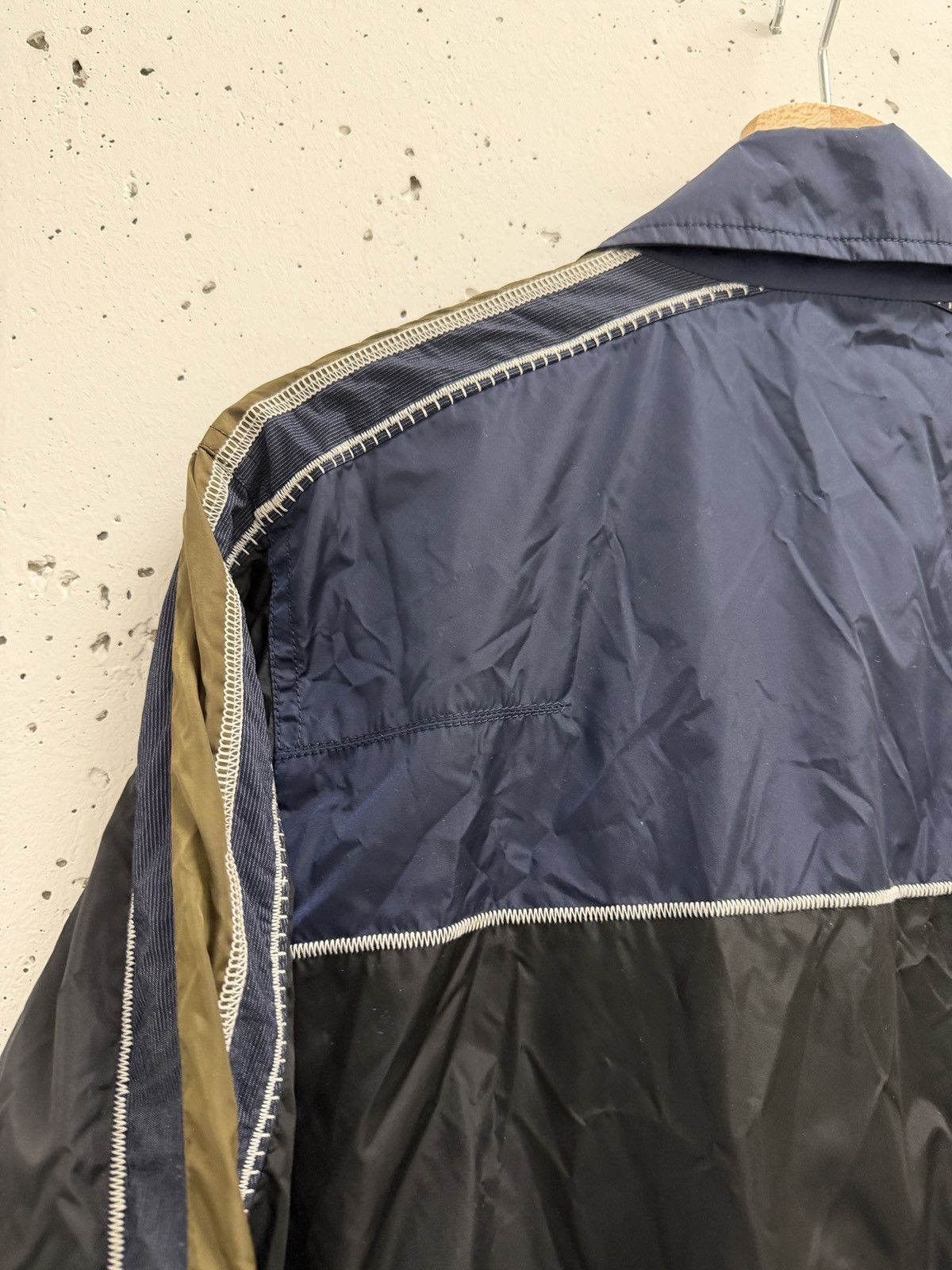 Dior Dior Homme Sample Track Nylon Panelled Zip-Up Jacket Size US M / EU 48-50 / 2 - 11 Thumbnail