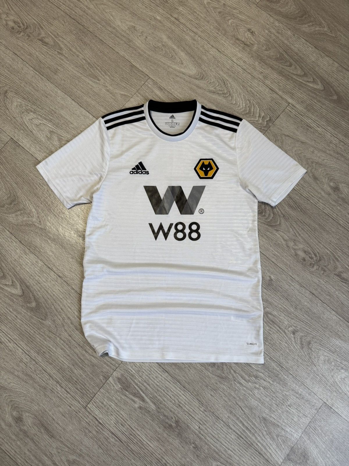 Adidas 🔷Adidas Wolverhampton 2018/19 Soccer jersey🔷 Size US S / EU 44-46 / 1 - 1 Thumbnail