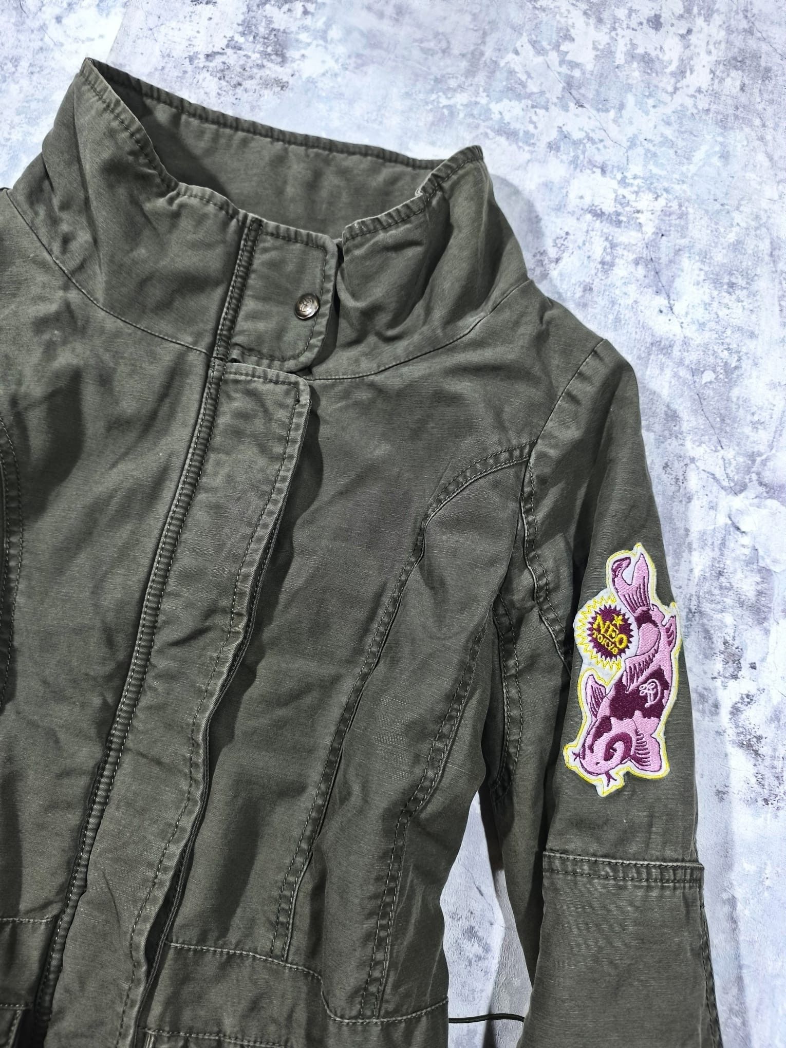 Hysteric Glamour Japan Style Military Utility Jacket Cargo Archive Size M / US 6-8 / IT 42-44 - 4 Thumbnail