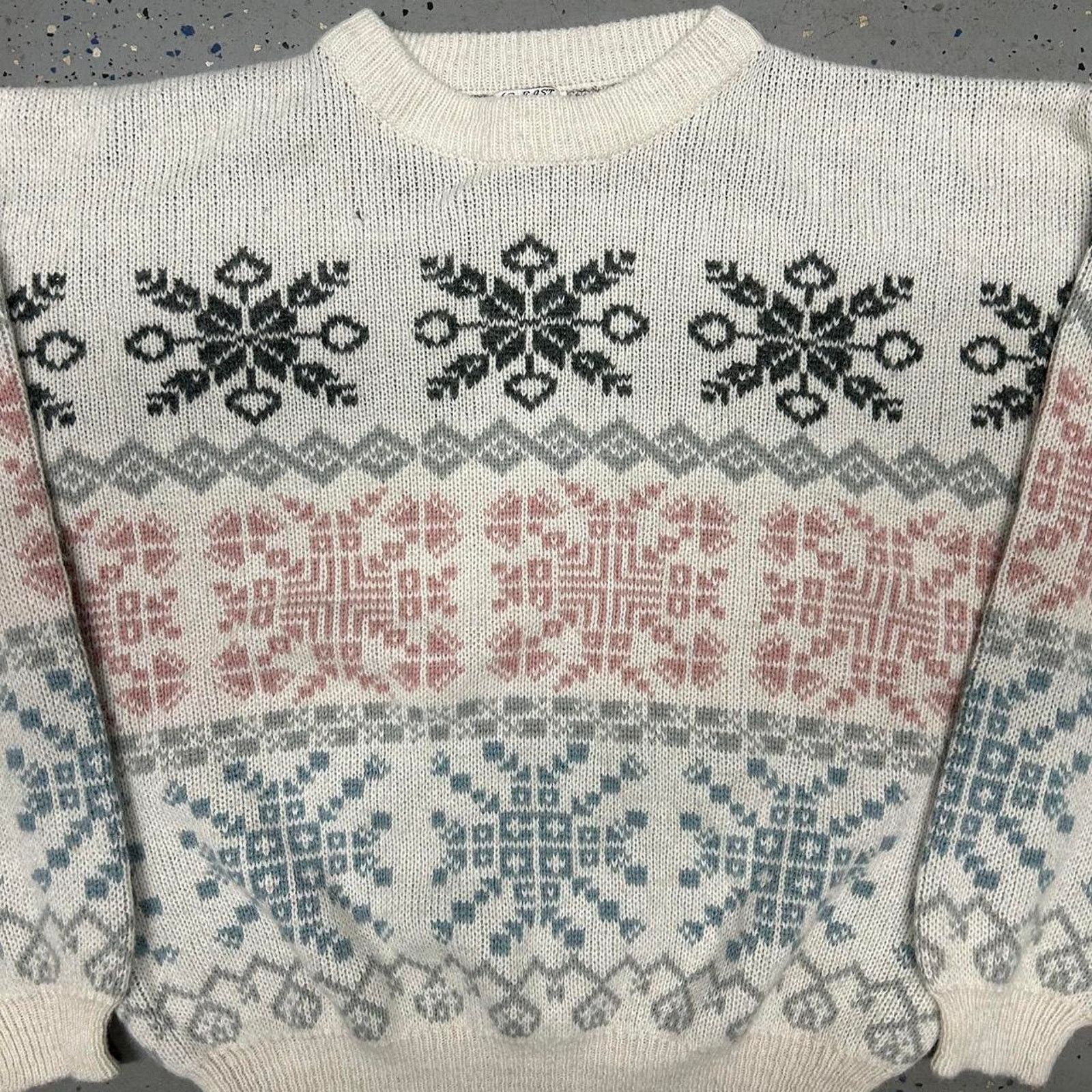 Other 62 East vintage 80s snowflake sweater in sweater Size L / US 10 / IT 46 - 2 Thumbnail