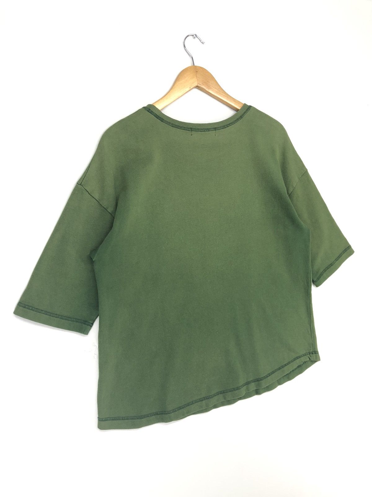 Zucca Cabane De Zucca Single Pocket Faded Green Oversize Tshirt Size US M / EU 48-50 / 2 - 11 Thumbnail
