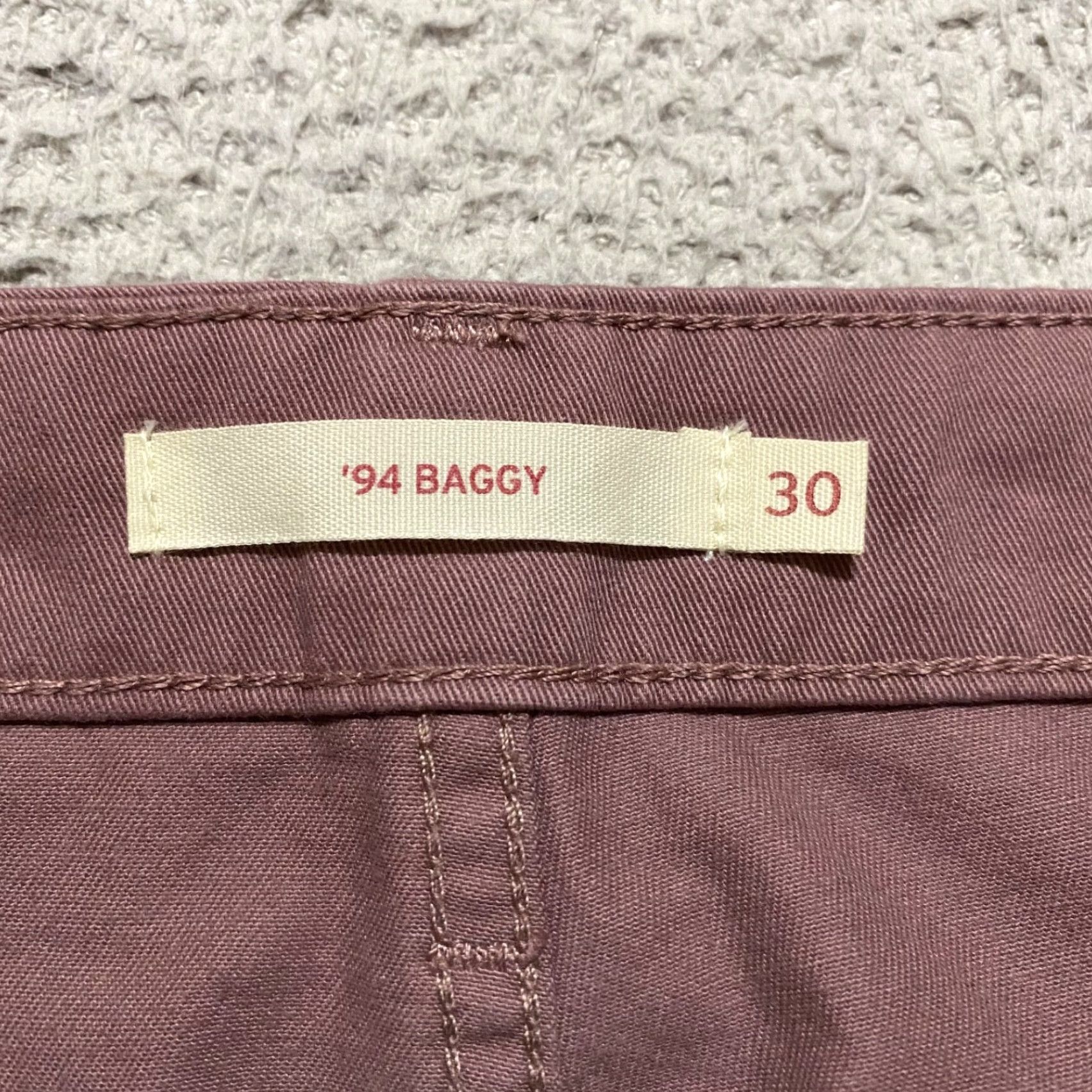 Levi's VINTAGE Levi's Jeans Womens 30 Pink 90s High Rise Cargo 5-Pocket Hip Hop 90s Theme Mens Womens Size 30" / US 8 / IT 44 - 3 Thumbnail