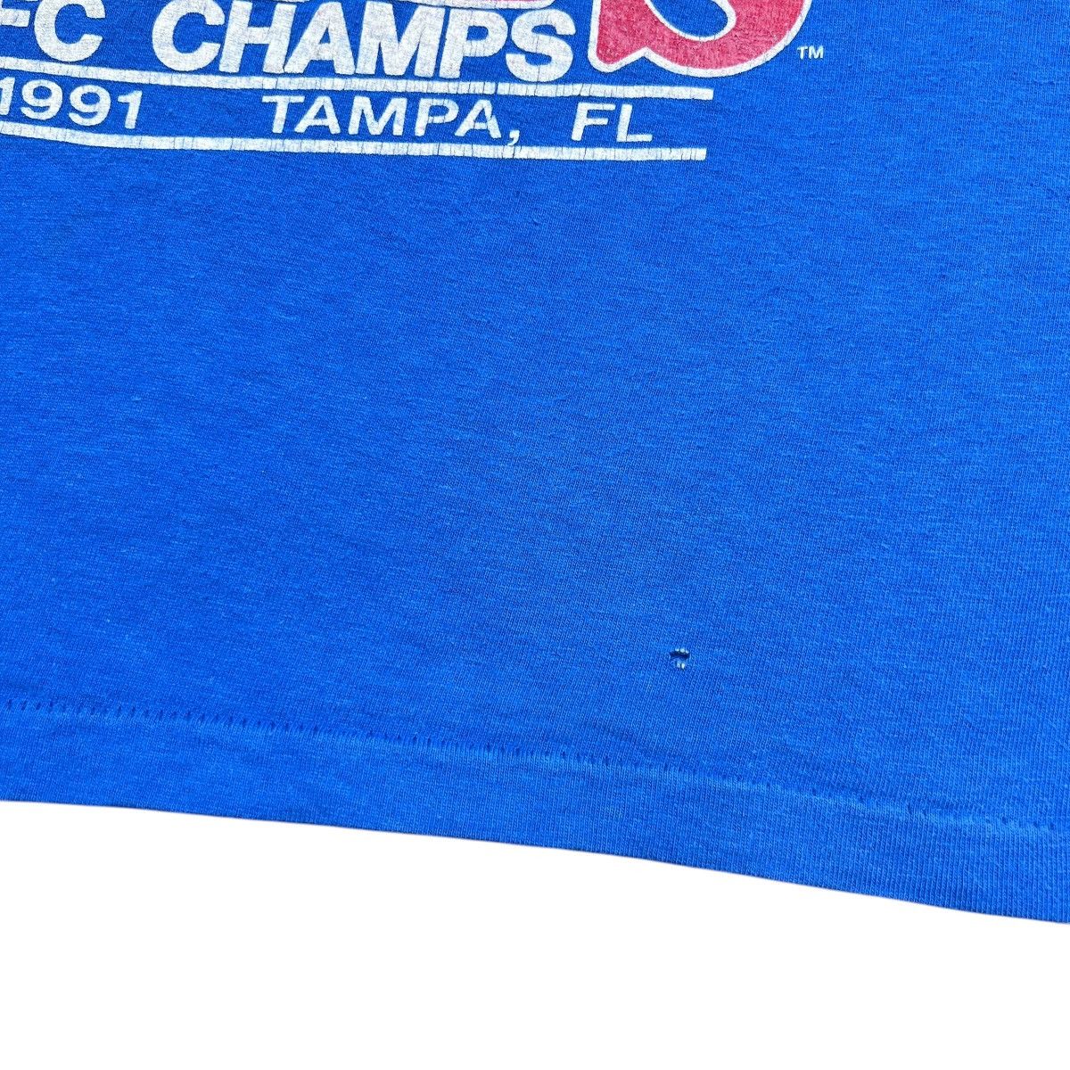 NFL Vtg 1990 NFL New York Giants AFC Champions Graphic T-Shirt Size US S / EU 44-46 / 1 - 9 Thumbnail