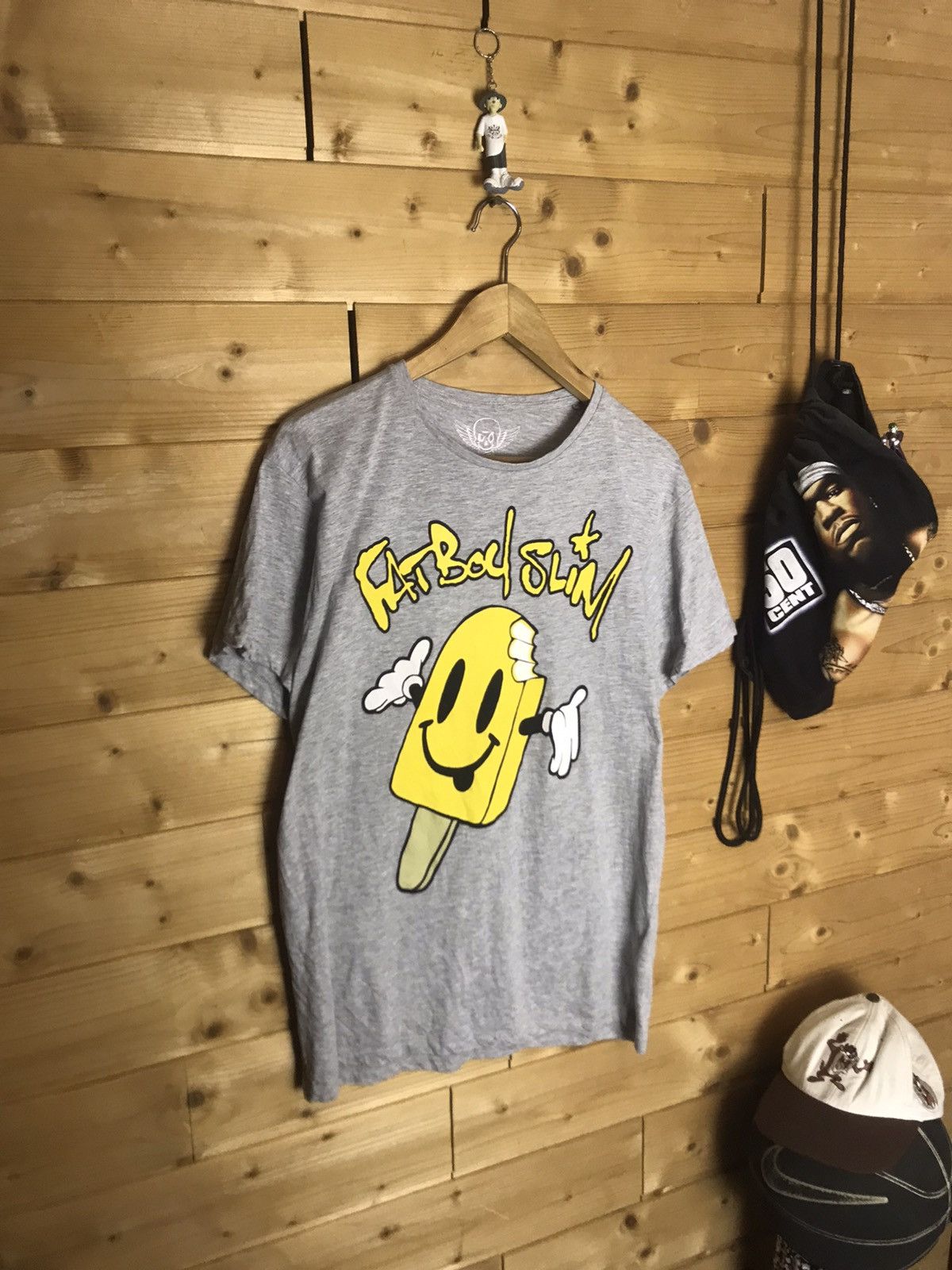 Band Tees Fat Boy Slim ice cream t-shirt Size US L / EU 52-54 / 3 - 1 Thumbnail