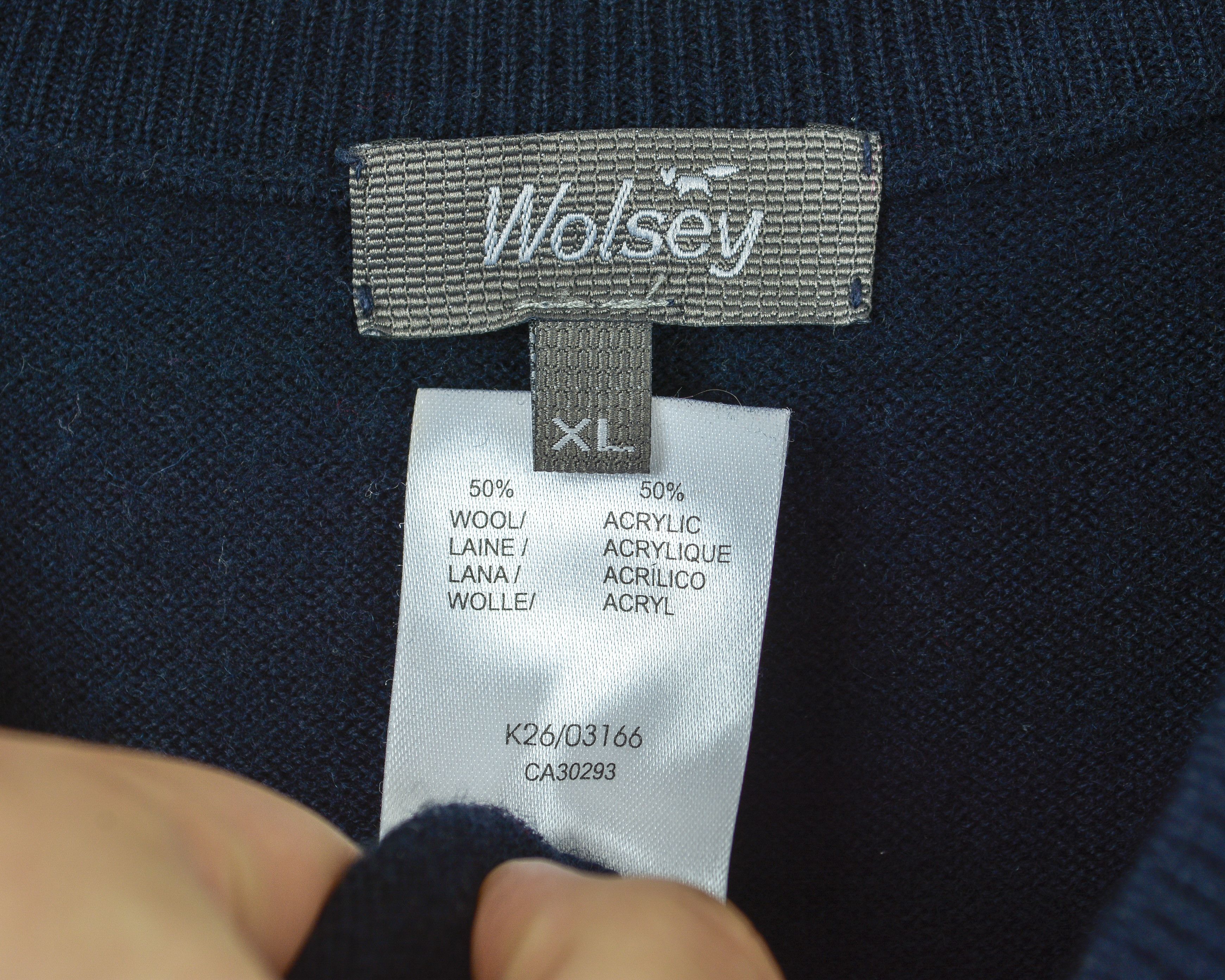 Wolsey Wool Vest XL Gilet Waistcoat Tank Top Bodywarmer Festival Size 44R - 5 Thumbnail