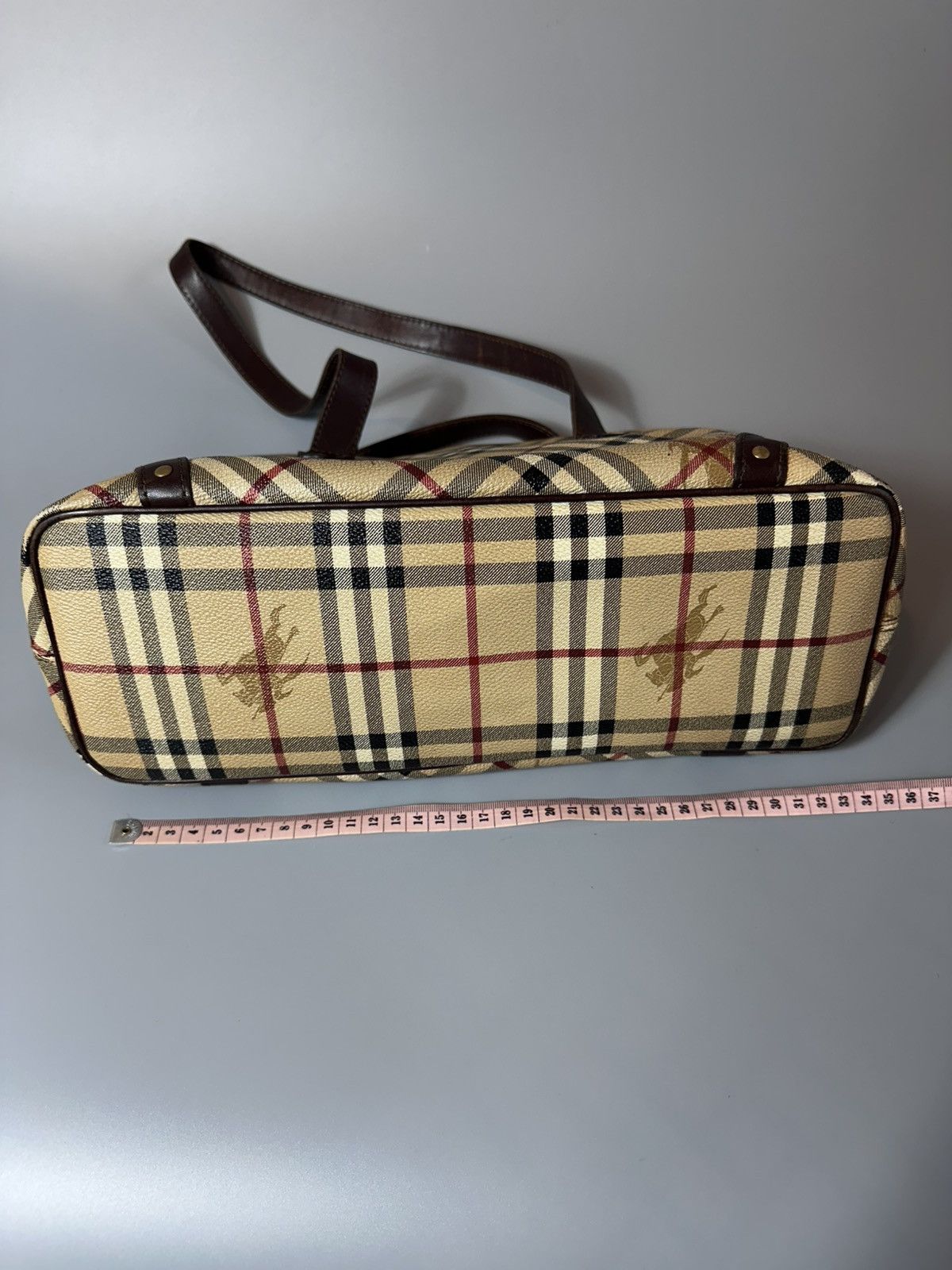 Burberry Borsa Burberry 'Haymarket Check' Tote Bag Size ONE SIZE - 11 Thumbnail