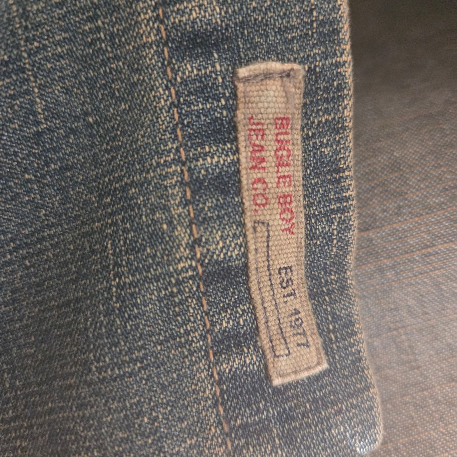 Bugle Boy Vintage Bugle Boy Blue Jean Shirt - Men's XXL Size US XXL / EU 58 / 5 - 7 Thumbnail