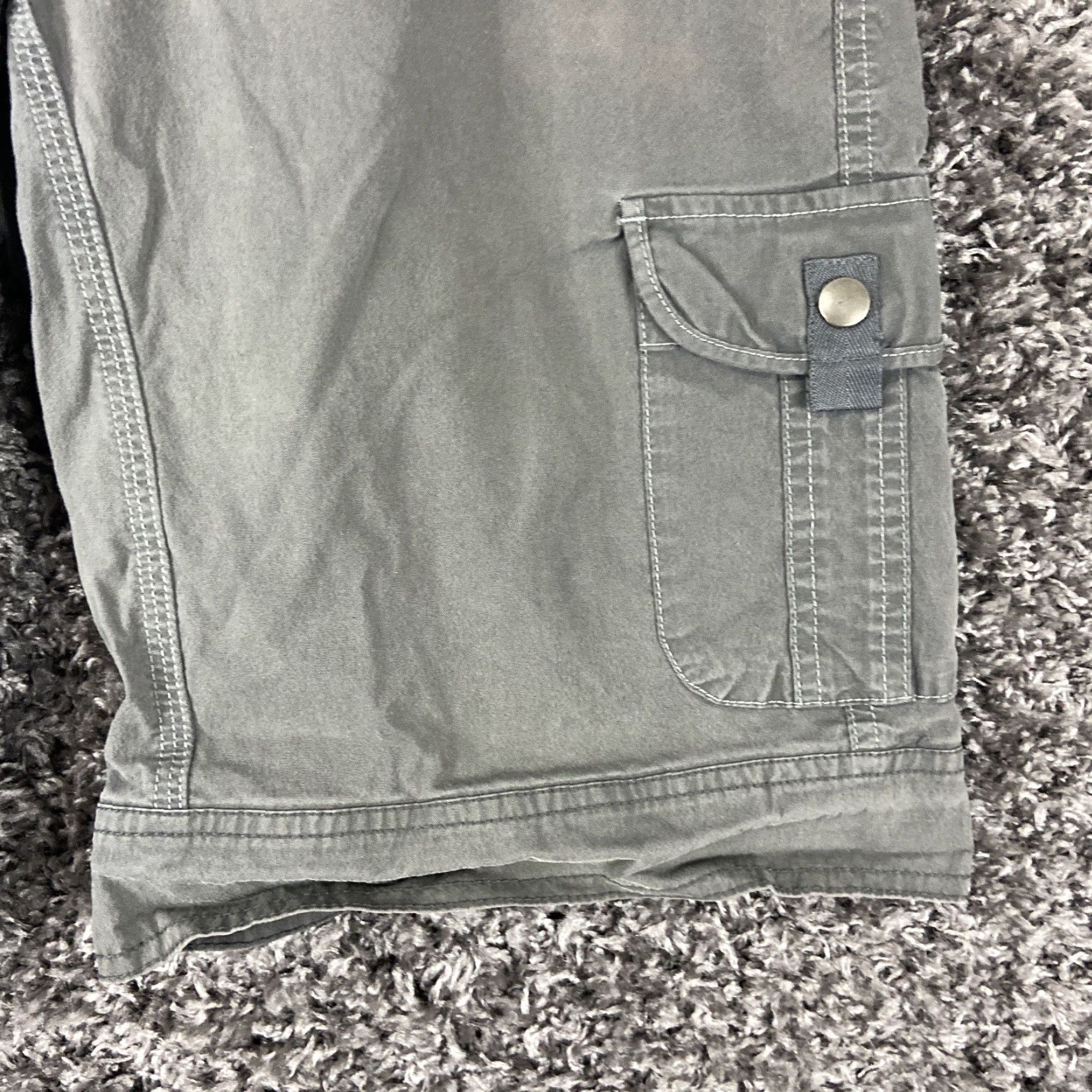 Vintage VINTAGE Kuhl Women's Bermuda Shorts Size 12 Gray Casual Summer Size 34" / US 12 / IT 48 - 2 Thumbnail
