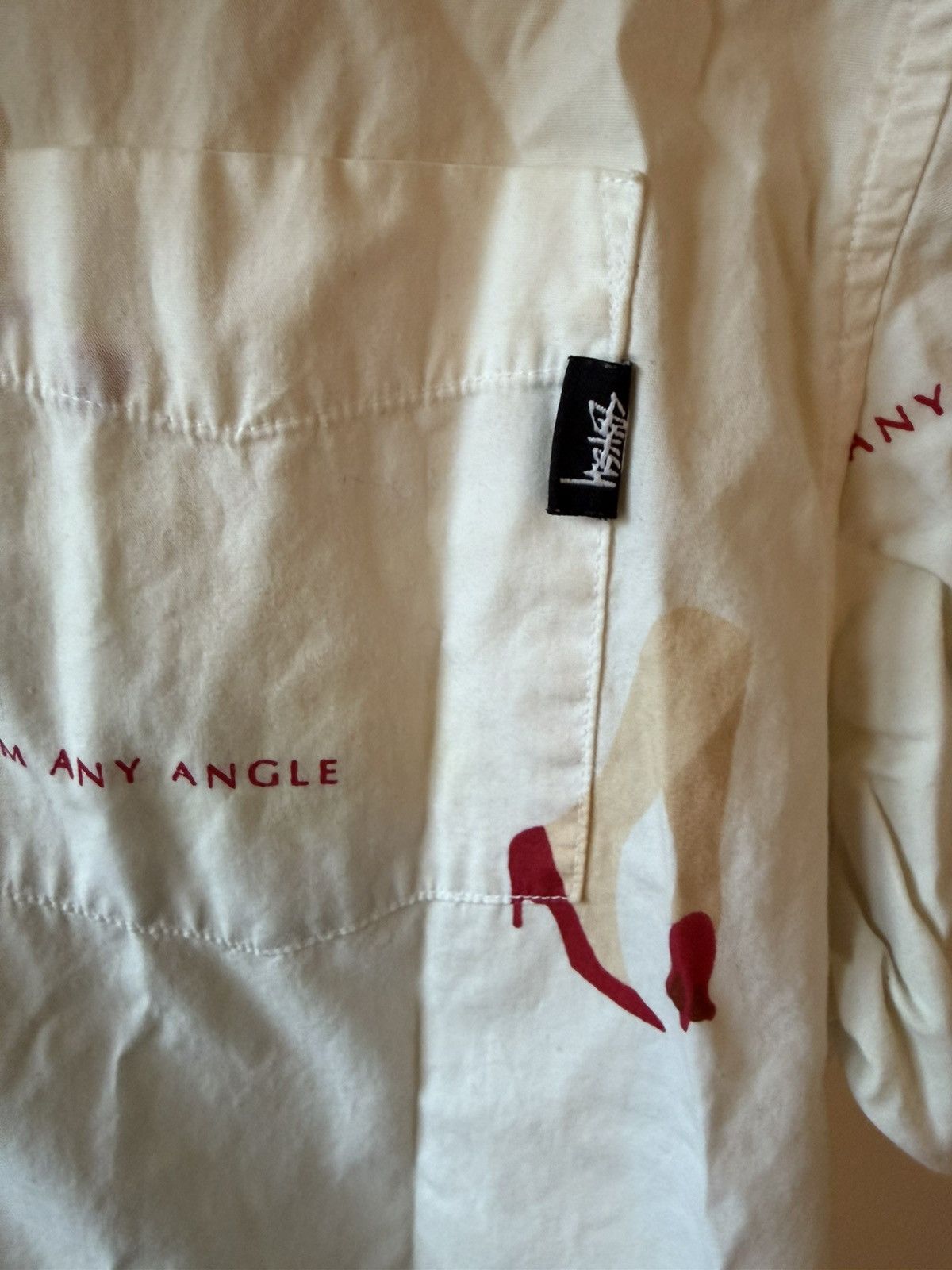 Stussy RARE Stussy Good From Any Angle Collared Shirt Size US XL / EU 56 / 4 - 3 Thumbnail