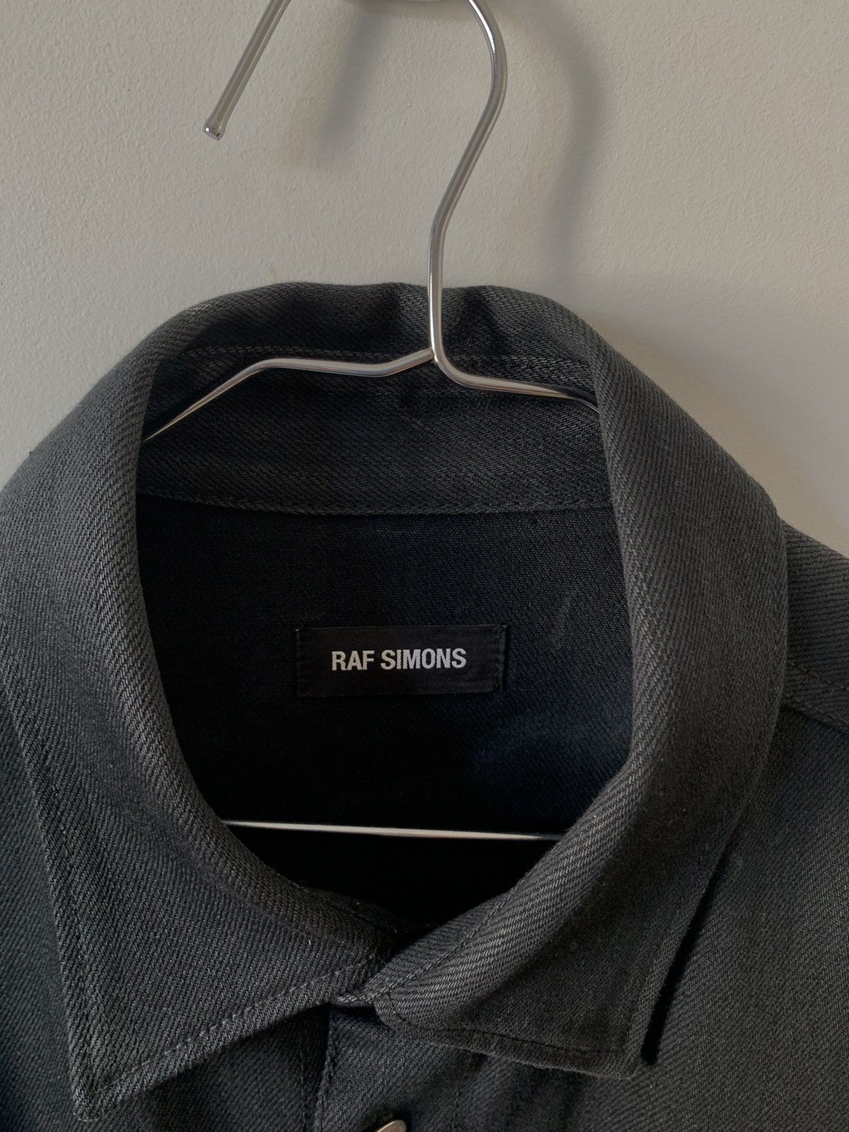 Raf Simons Raf Simons denim black/orange shirt patch Aw 18/19 Size US S / EU 44-46 / 1 - 3 Thumbnail