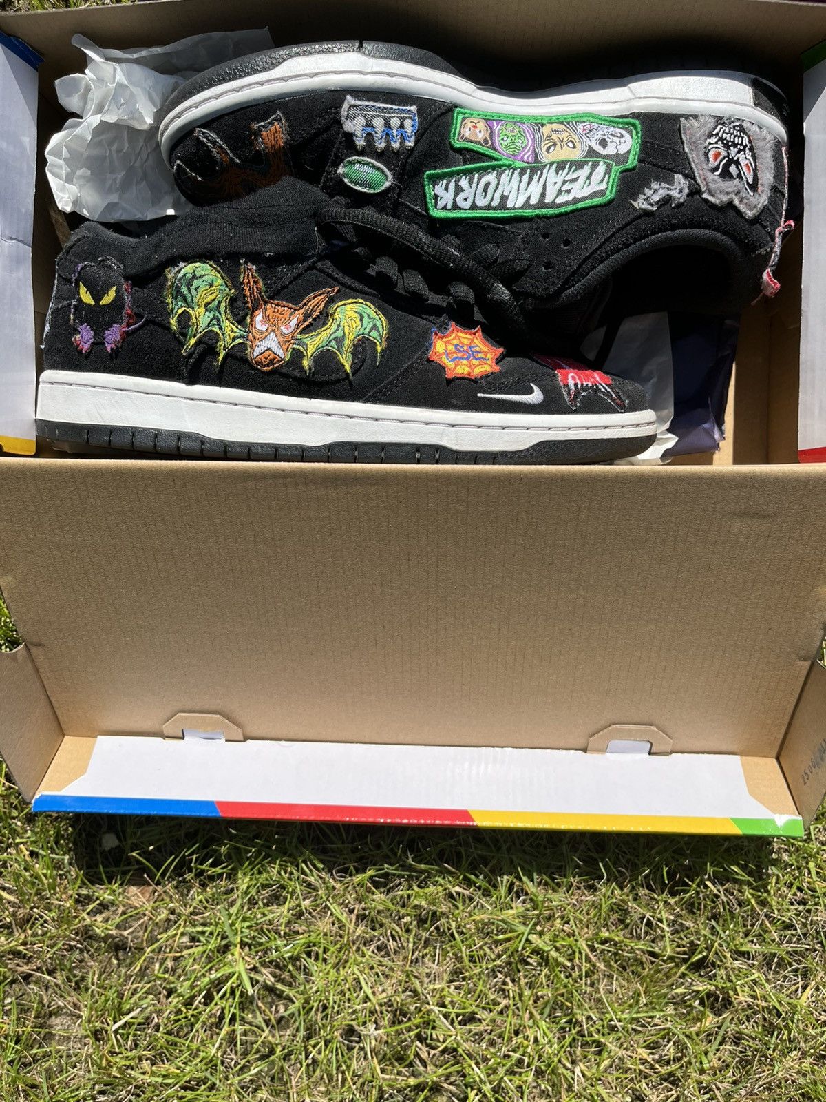 Neckface × Nike Nike dunk neckface collab very rare streetwear chunky shoe Size US 7.5 / EU 40-41 - 9 Thumbnail