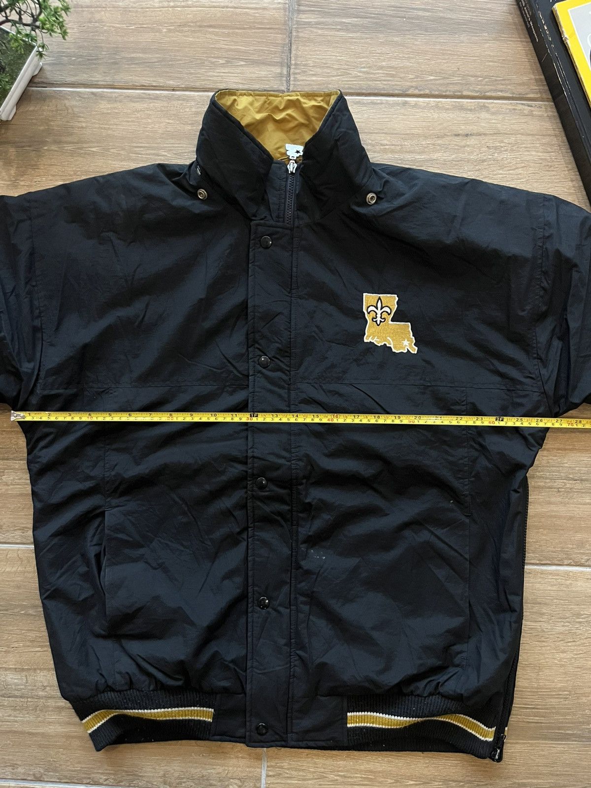 NFL × Starter × Vintage Vtg Starter New Orleans Saints Jacket Size US L / EU 52-54 / 3 - 17 Thumbnail