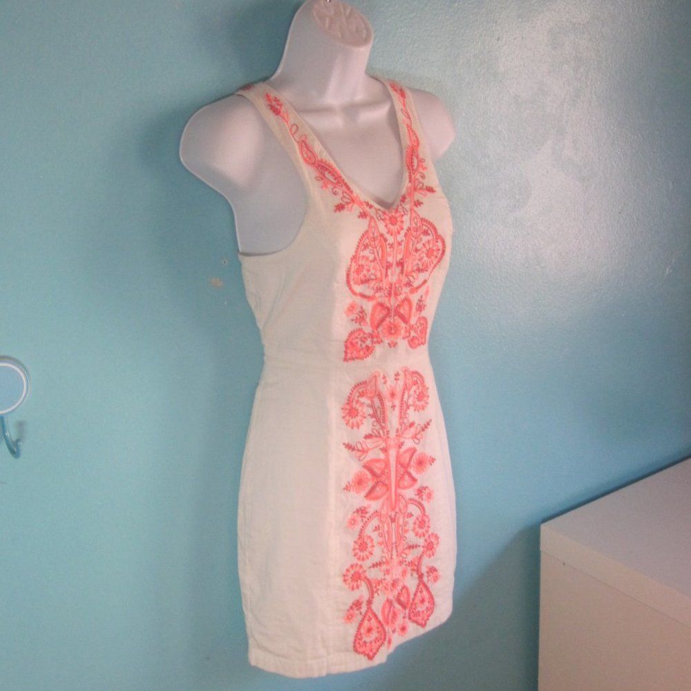 Free People Free People Embroidered Dress XS Size XS / US 0-2 / IT 36-38 - 10 Thumbnail