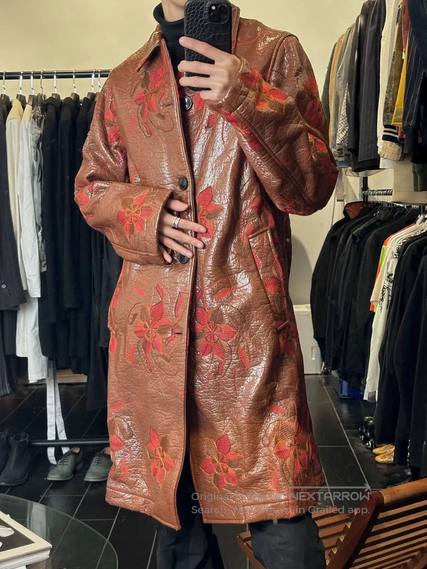 Dries Van Noten drapes van noten f/w17 mandala coat. Size L / US 10 / IT 46 - 2 Thumbnail