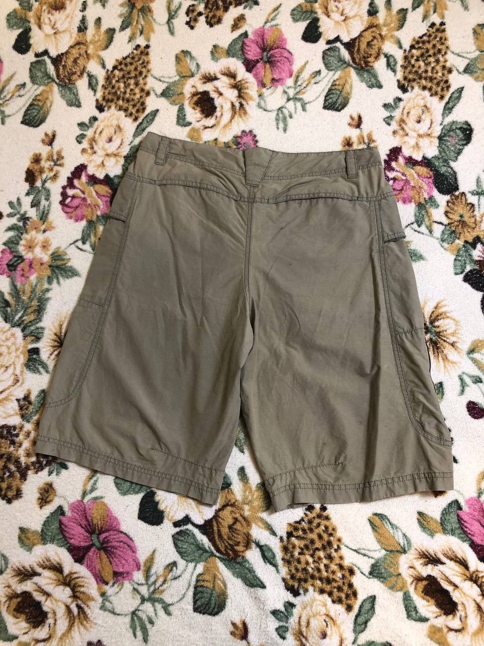 Nike Nike Cargo Board Shorts Beige Summer Y2K Dual Pockets Size US 32 / EU 48 - 22 Thumbnail