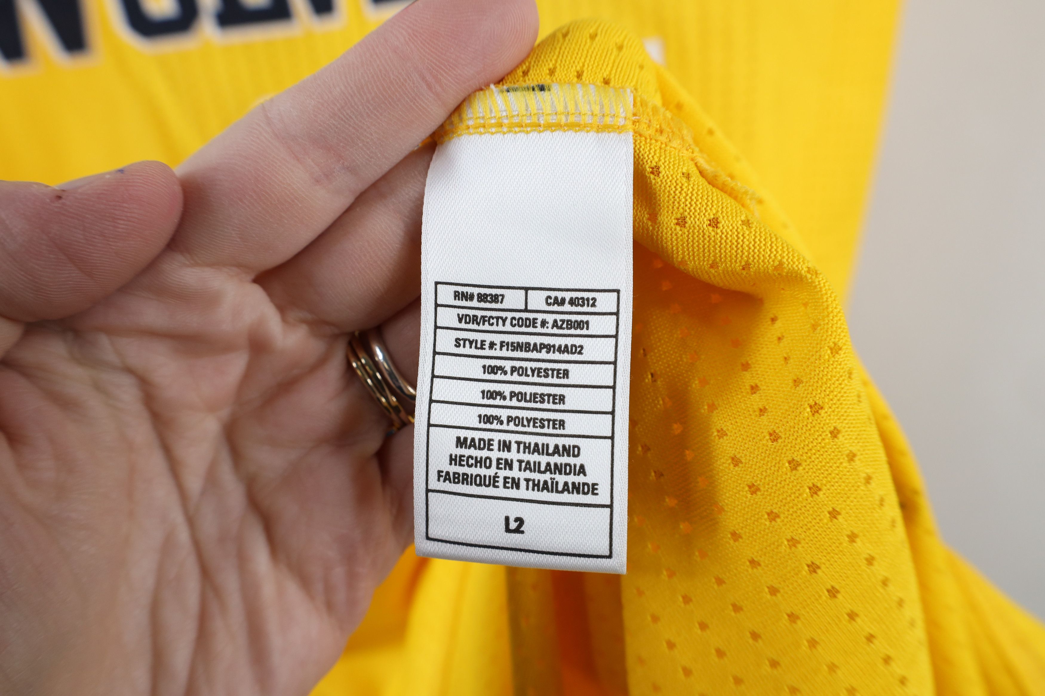 Adidas × Vintage New Sample Adidas University of Michigan Basketball Jersey Size US L / EU 52-54 / 3 - 12 Thumbnail