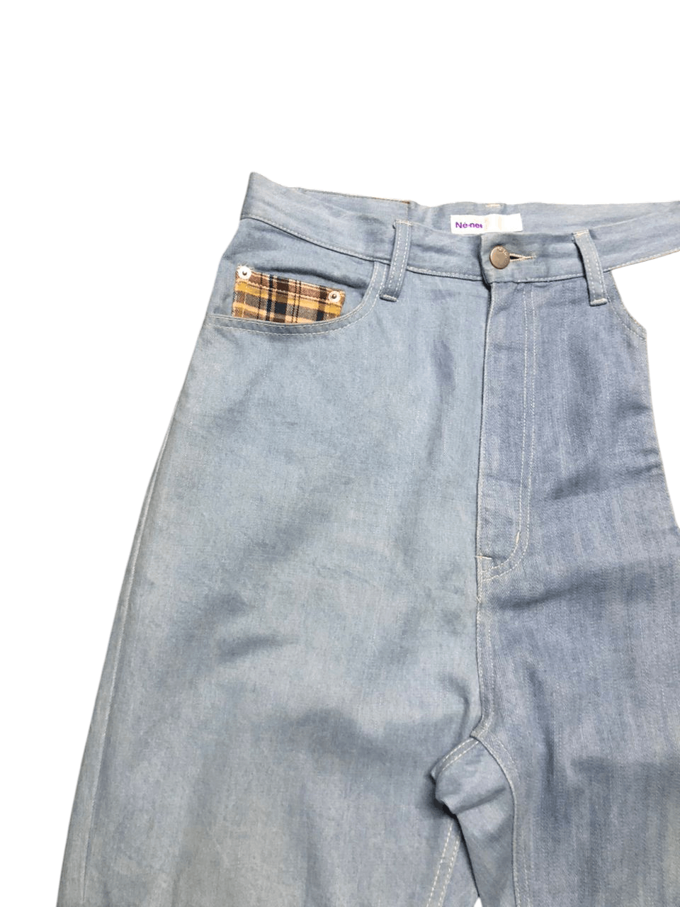 Ne-Net Ne-Net by Issey Miyake Patchwork Dnim Pants Size 32" / US 10 / IT 46 - 4 Thumbnail