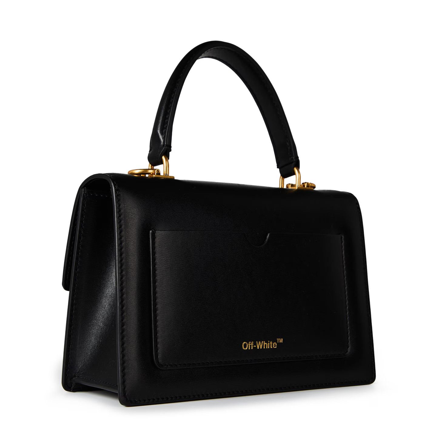 Off-White o1g2r1mq1224 Size: OS / Jitney 1.4 Top Handle Bag in Black Size ONE SIZE - 2 Thumbnail